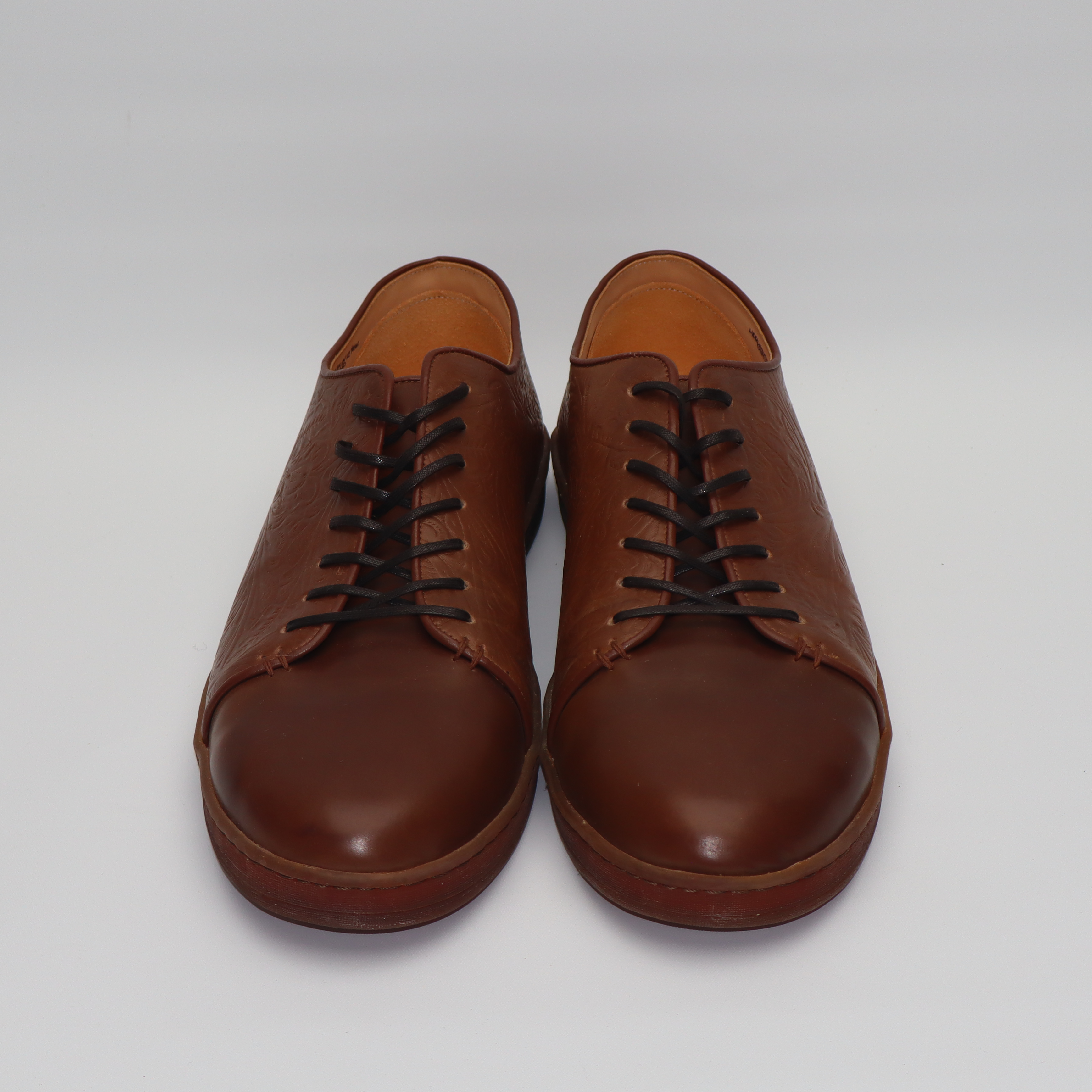 Harlestone Derby - D12 Western Floral Bourbon Shell Cordovan - SRE 44