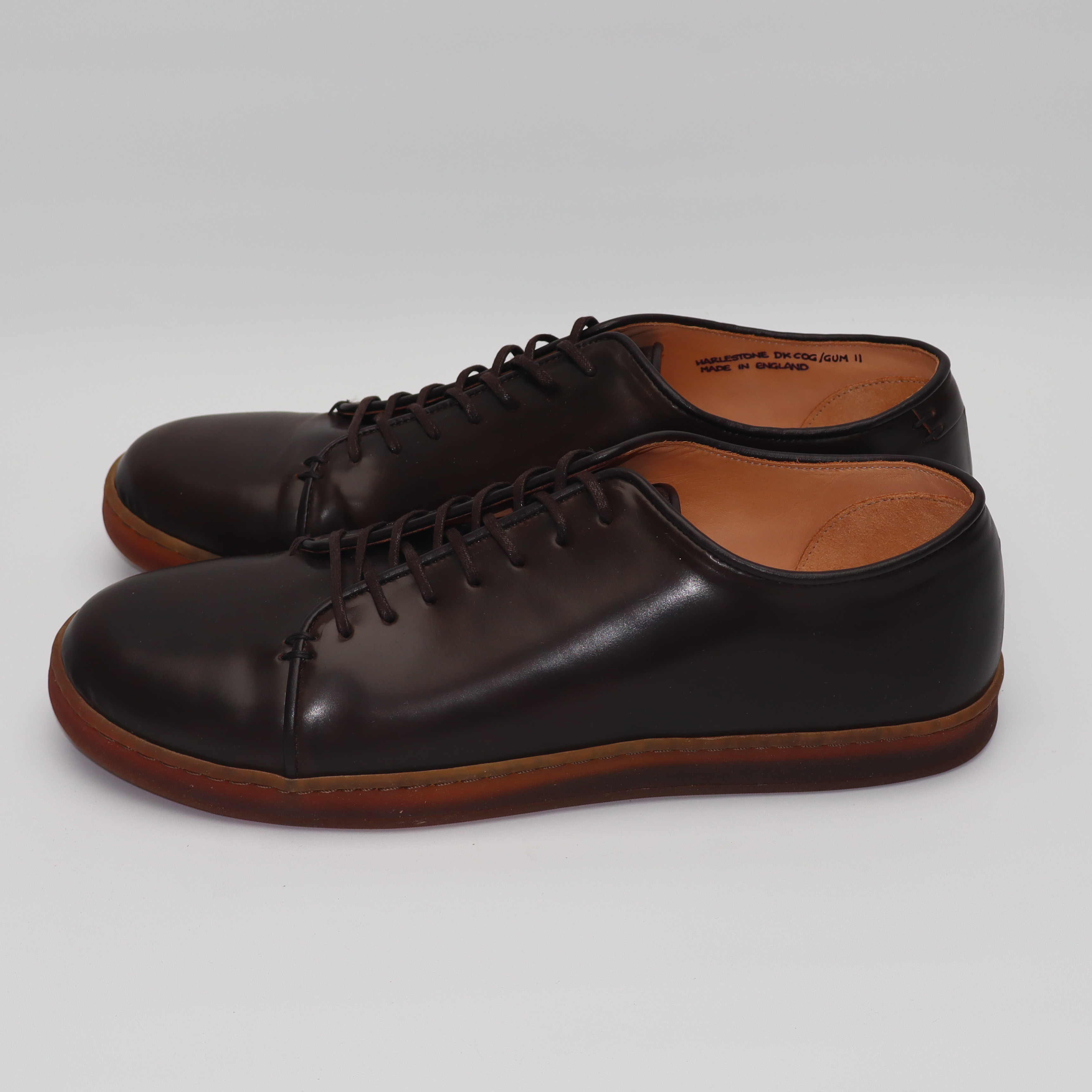 Harlestone Derby - Horween Dark Cognac Shell Cordovan - SRE 37