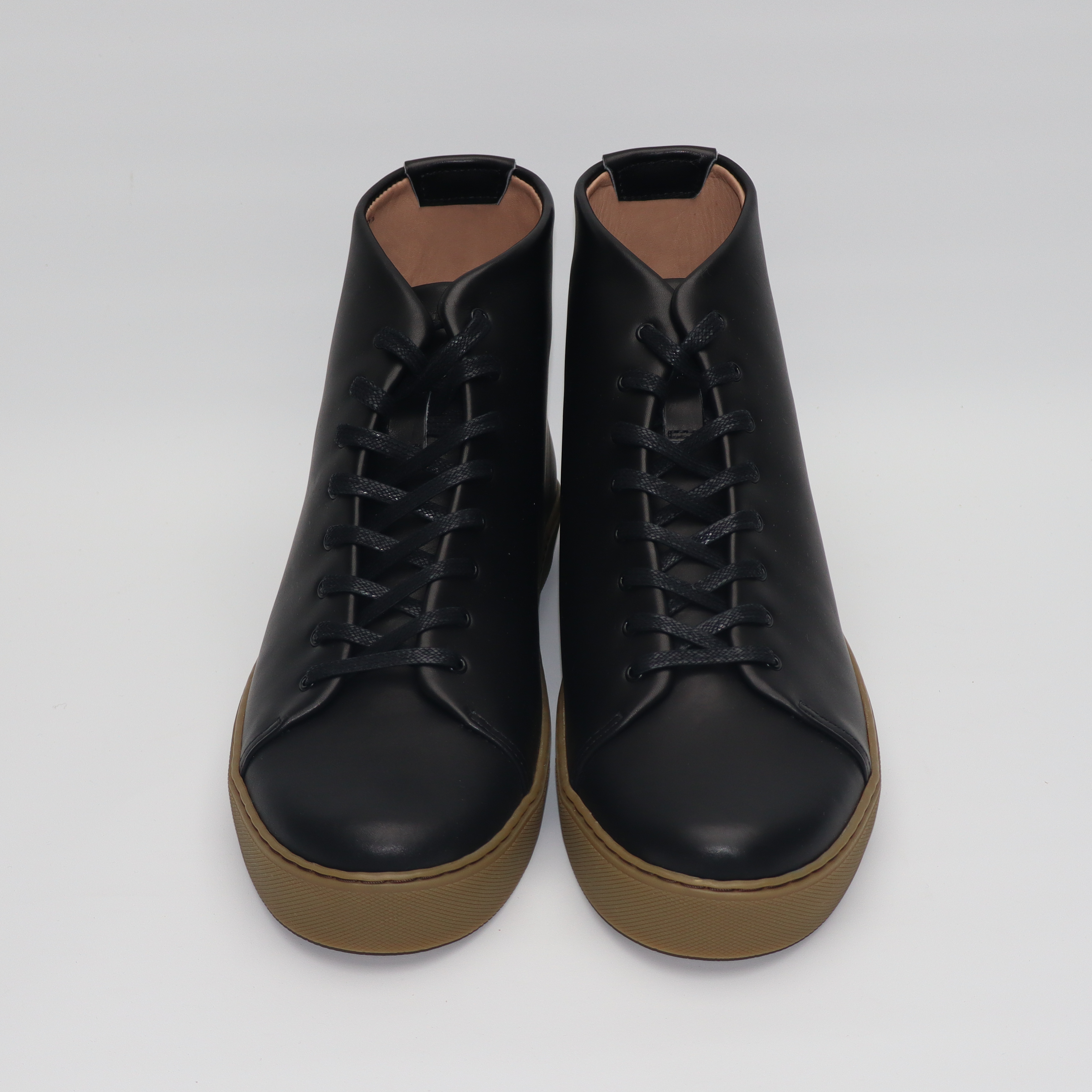 Overstone Hi Derby - Black Calf  - SRE 71