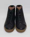 Overstone Hi Derby - Black Calf  - SRE 71