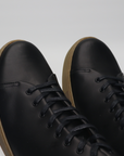 Overstone Hi Derby - Black Calf  - SRE 71