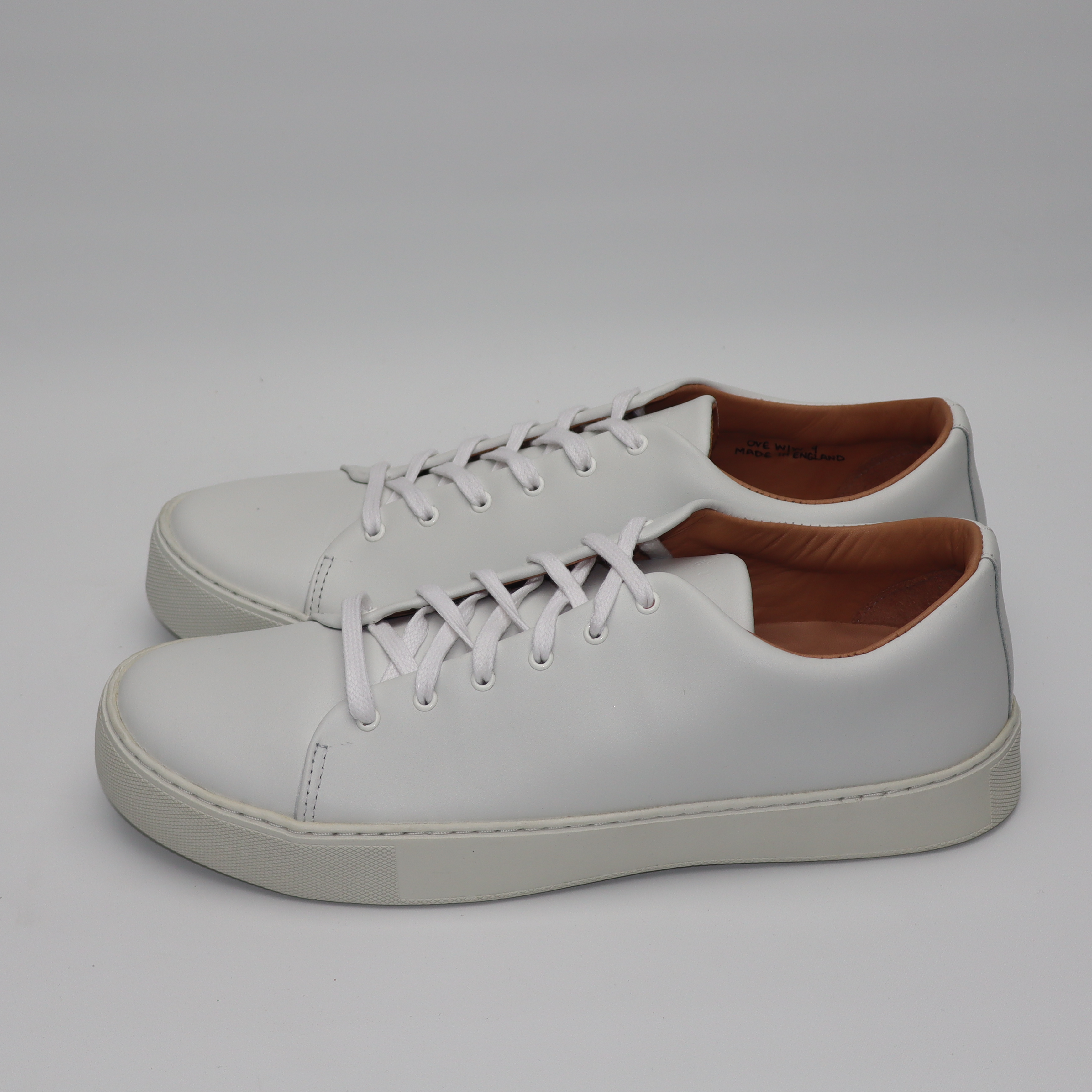 Overstone Derby - All White Calf - SRE 49