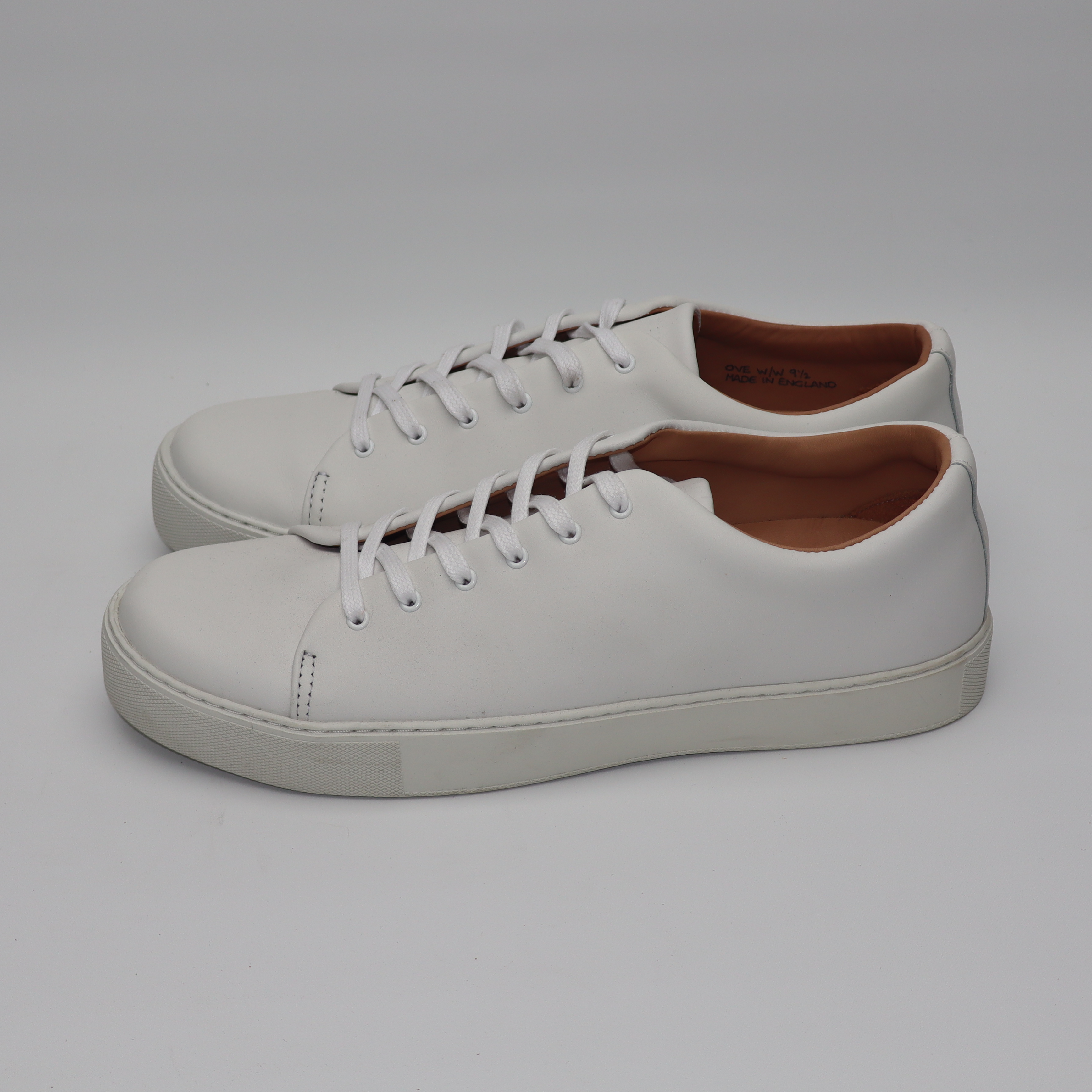 Overstone Derby - All White Calf - SRE 64