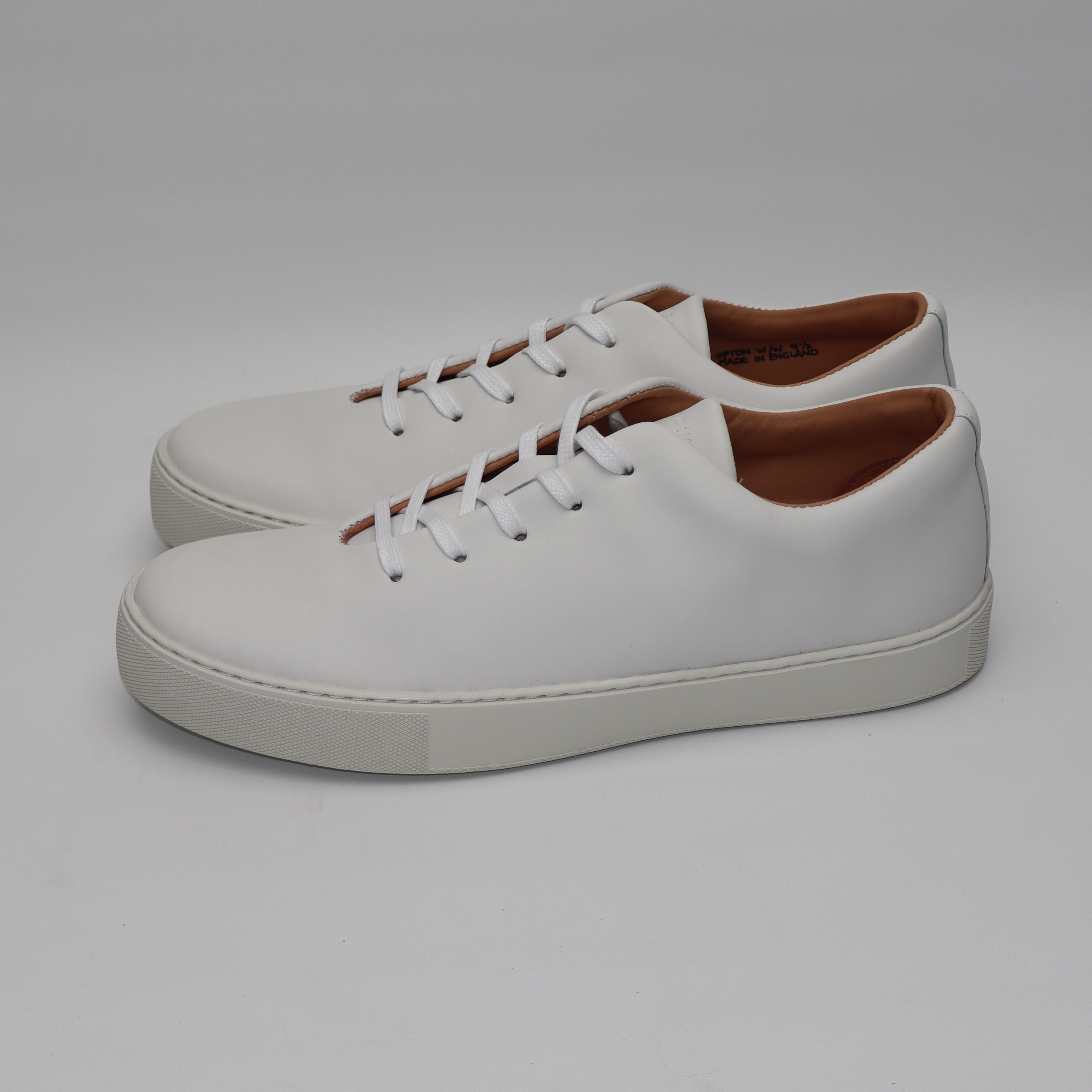 Upton Wholecut - All White Calf - SRE 75