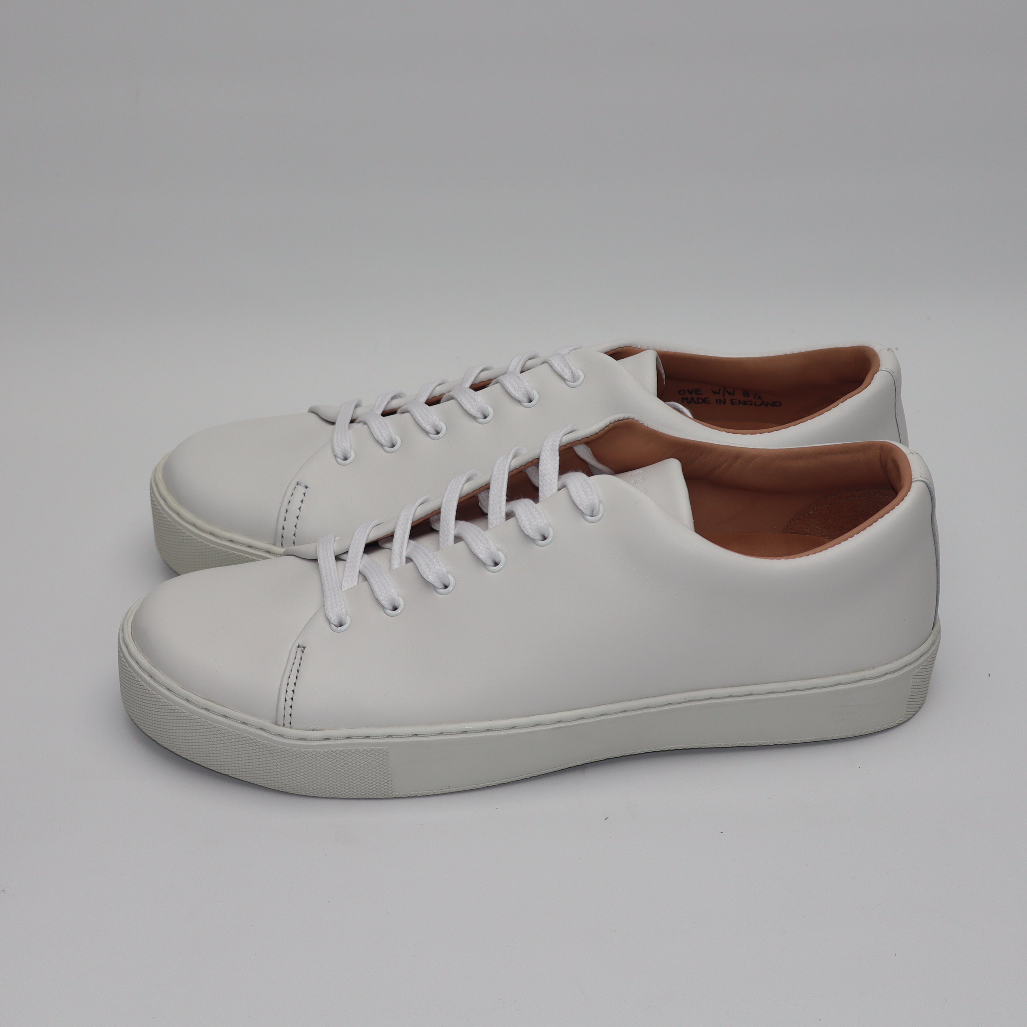 Overstone Derby - All White Calf - SRE 61