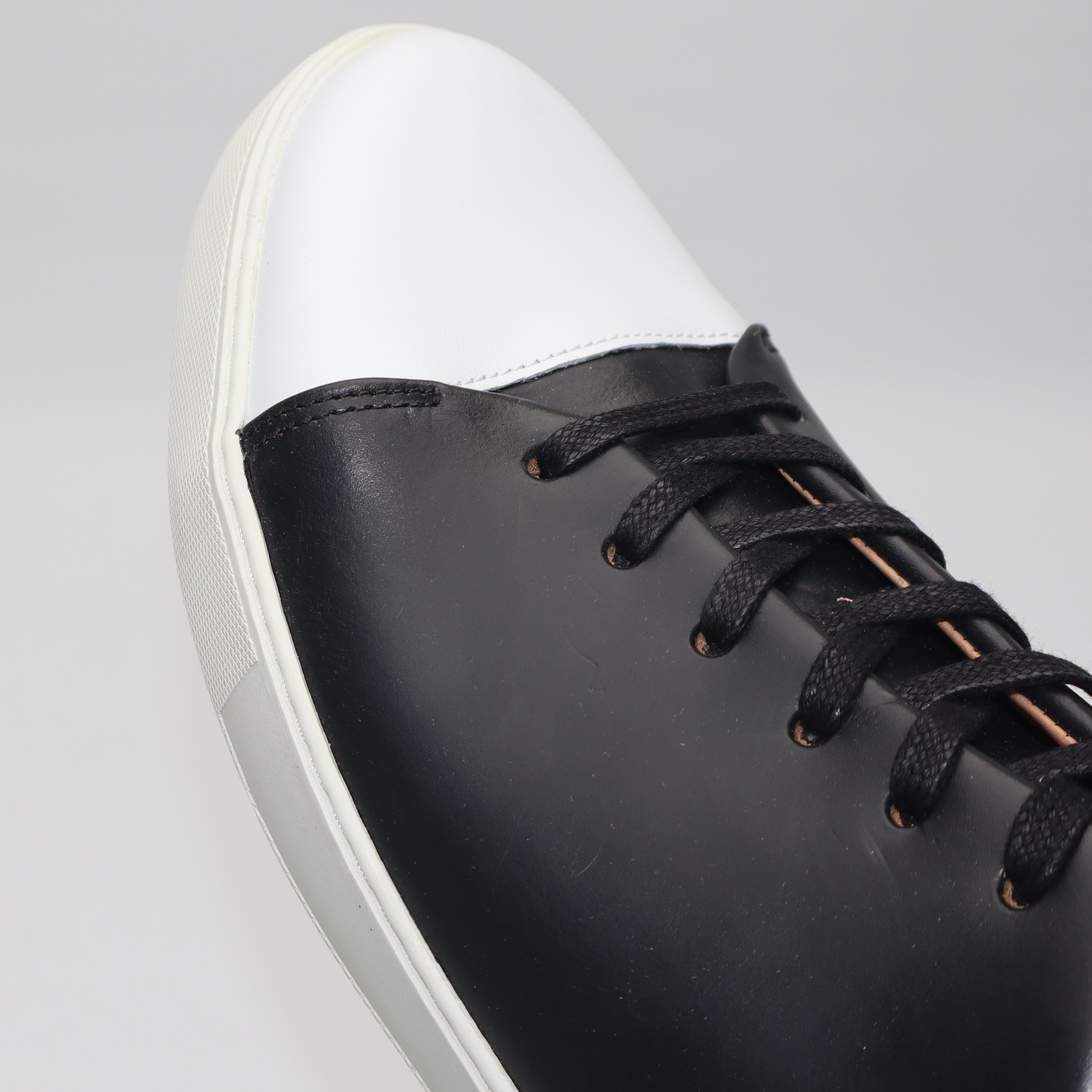 Abington Toe Cap - Horween Black Chromexcel - SRE 76