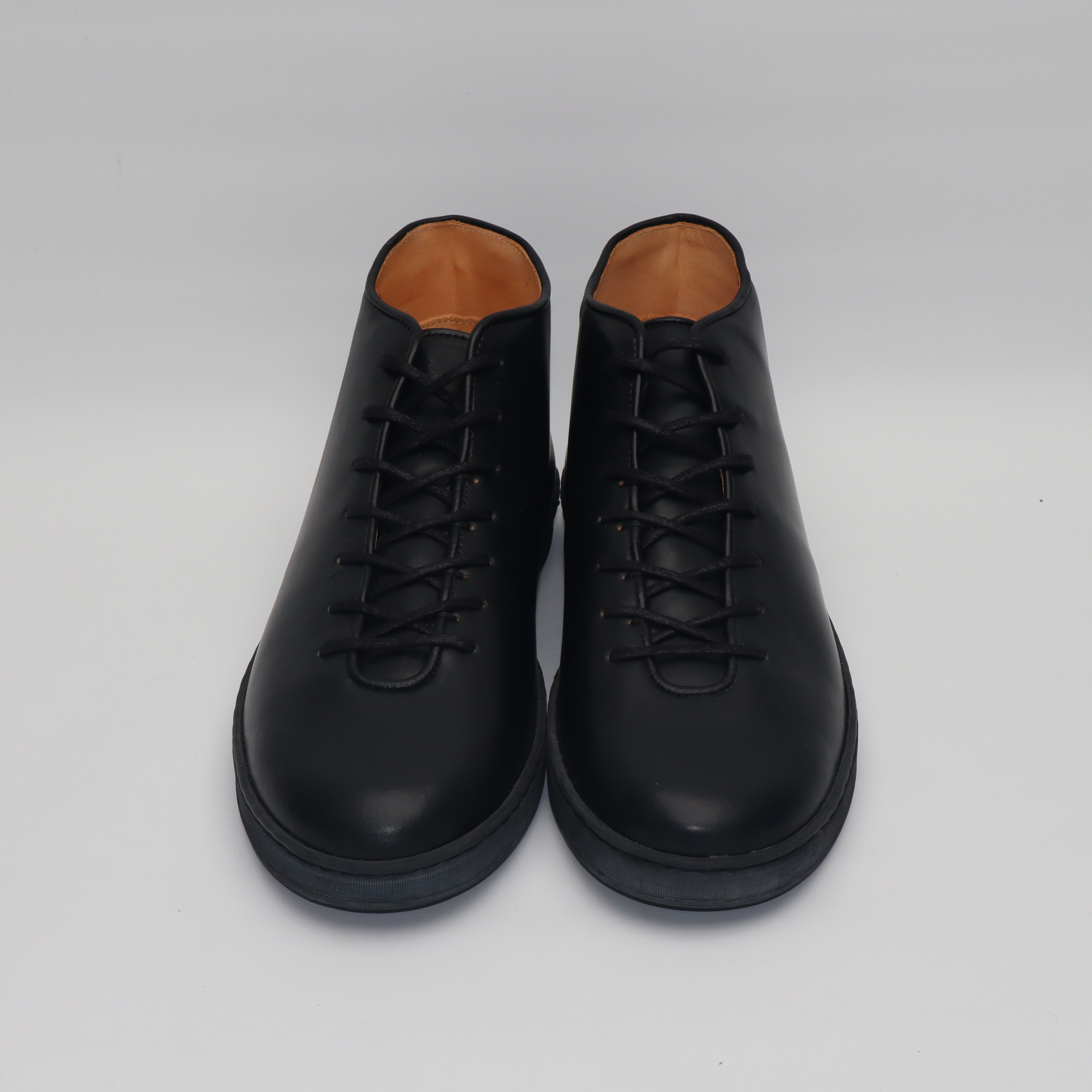 Everdon Wholecut Mid - Horween Black Shell Cordovan - SRE 29