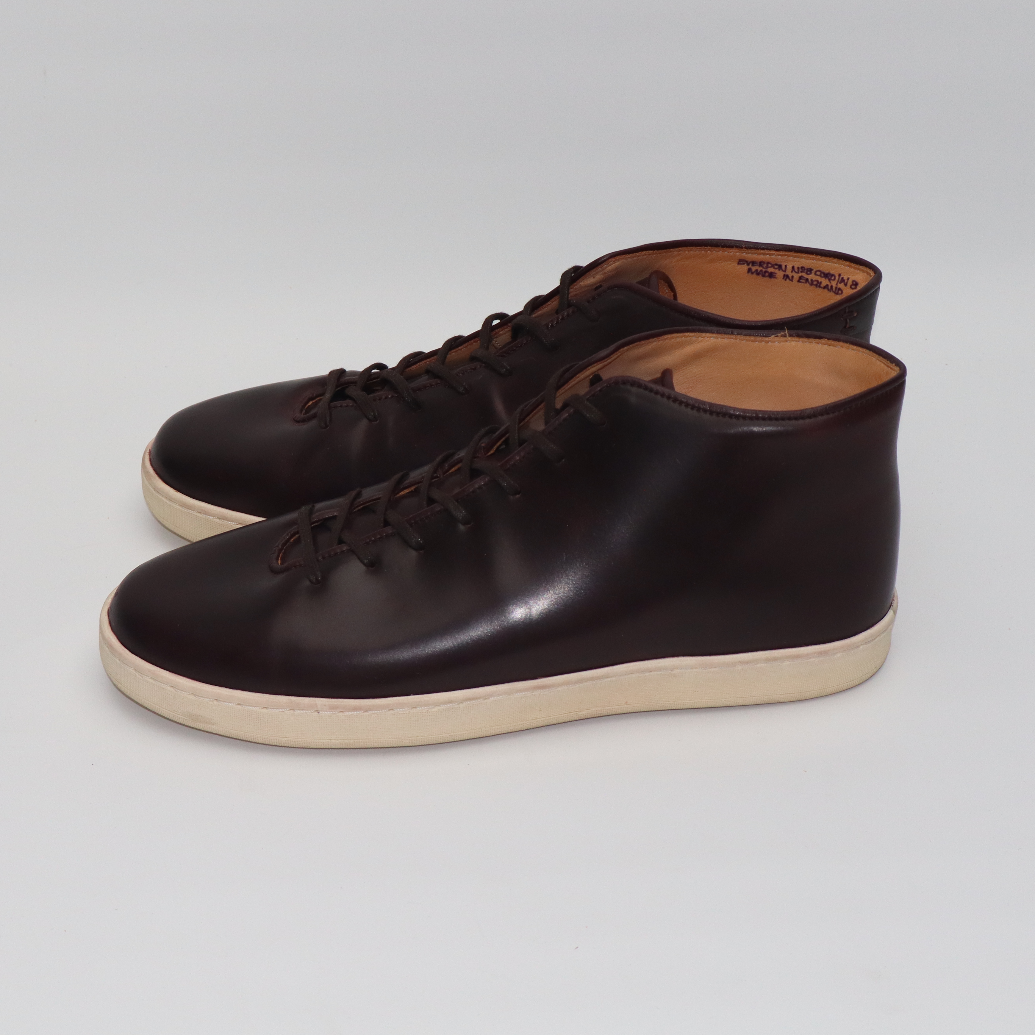 Everdon Wholecut Mid - Horween No 8 Shell Cordovan - SRE 19