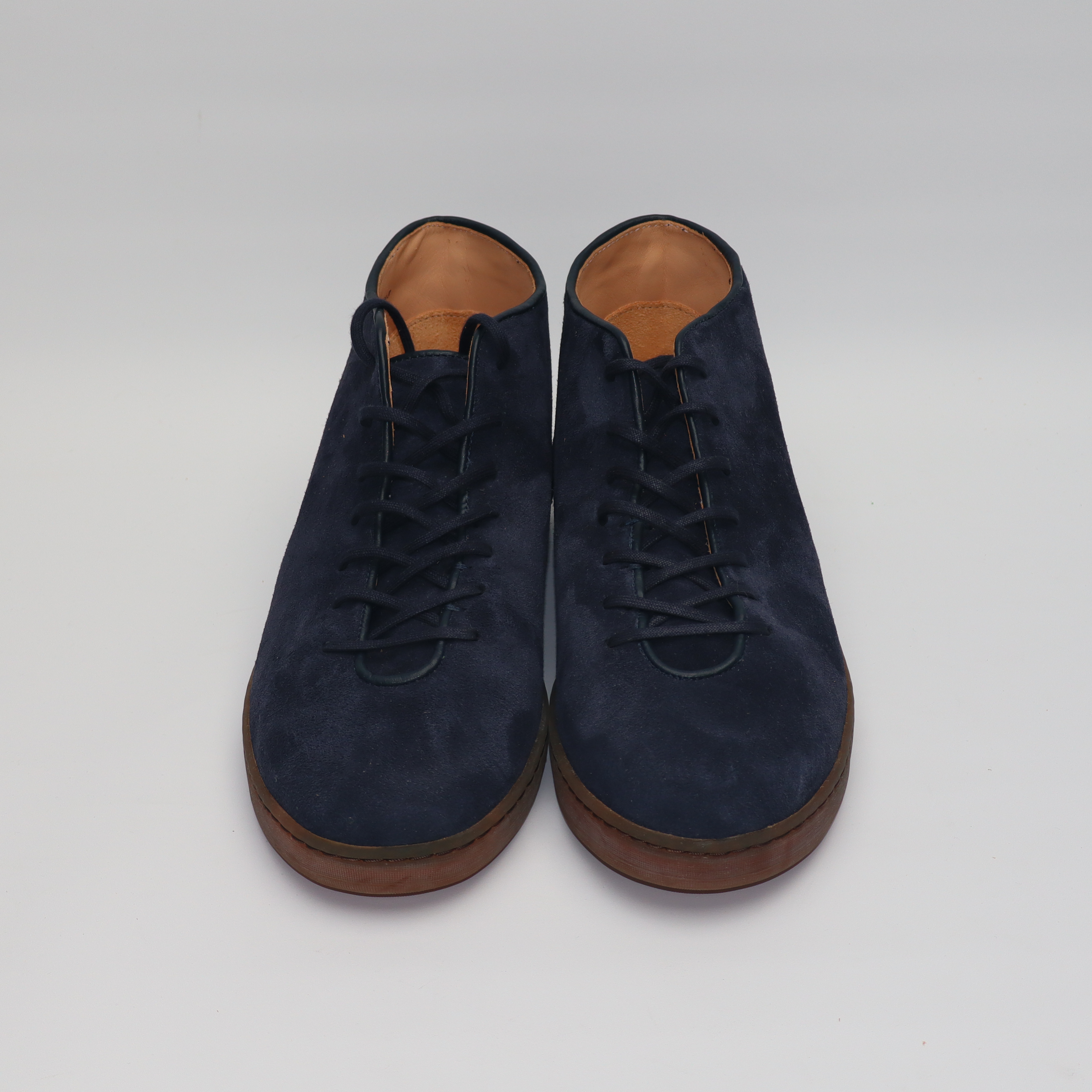 Everdon Wholecut Mid - Navy Scottish Deer Suede - SRE 82