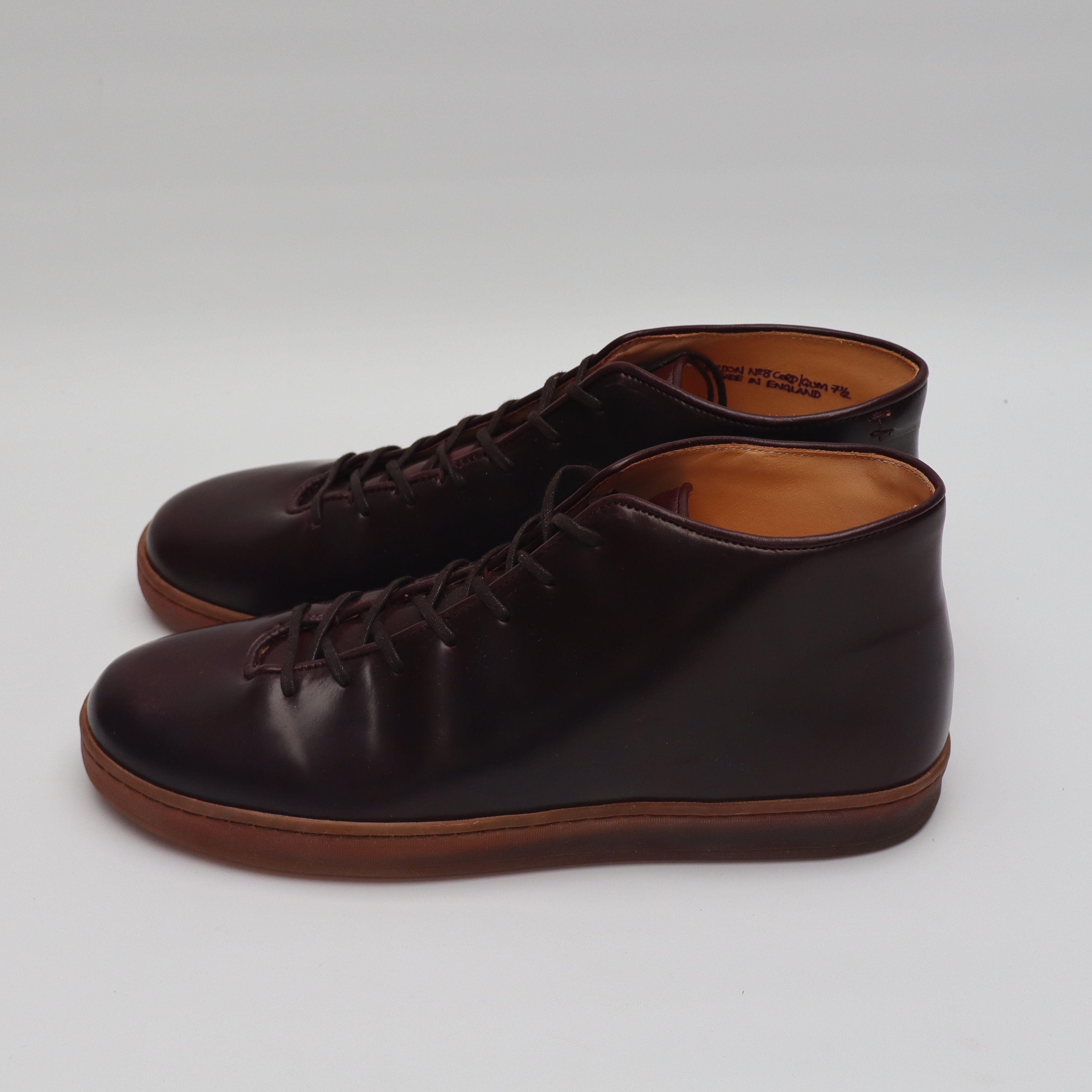 Everdon Wholecut Mid - Horween No 8 Shell Cordovan - SRE 16