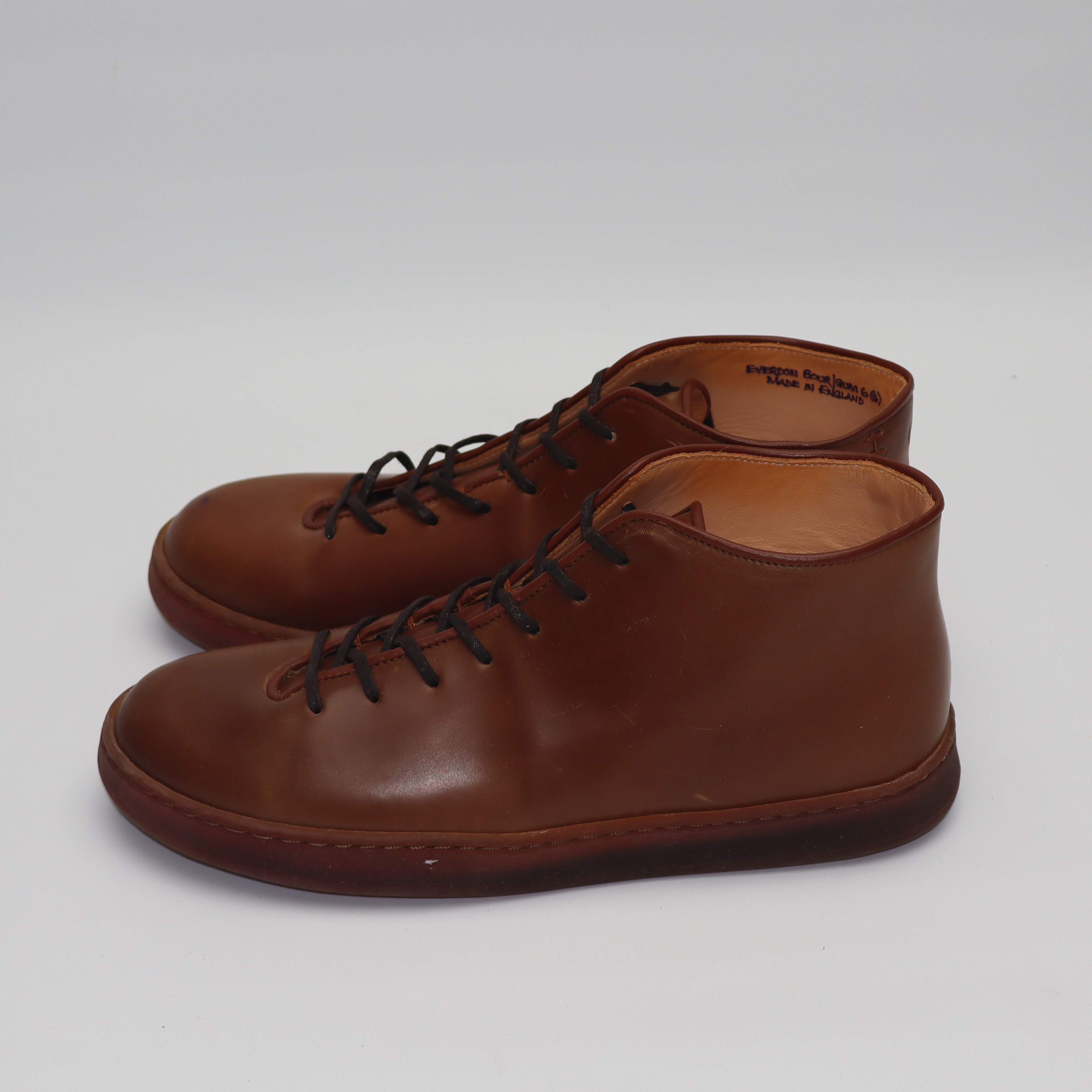 Everdon Wholecut Mid - Horween Bourbon Shell Cordovan - SRE 5