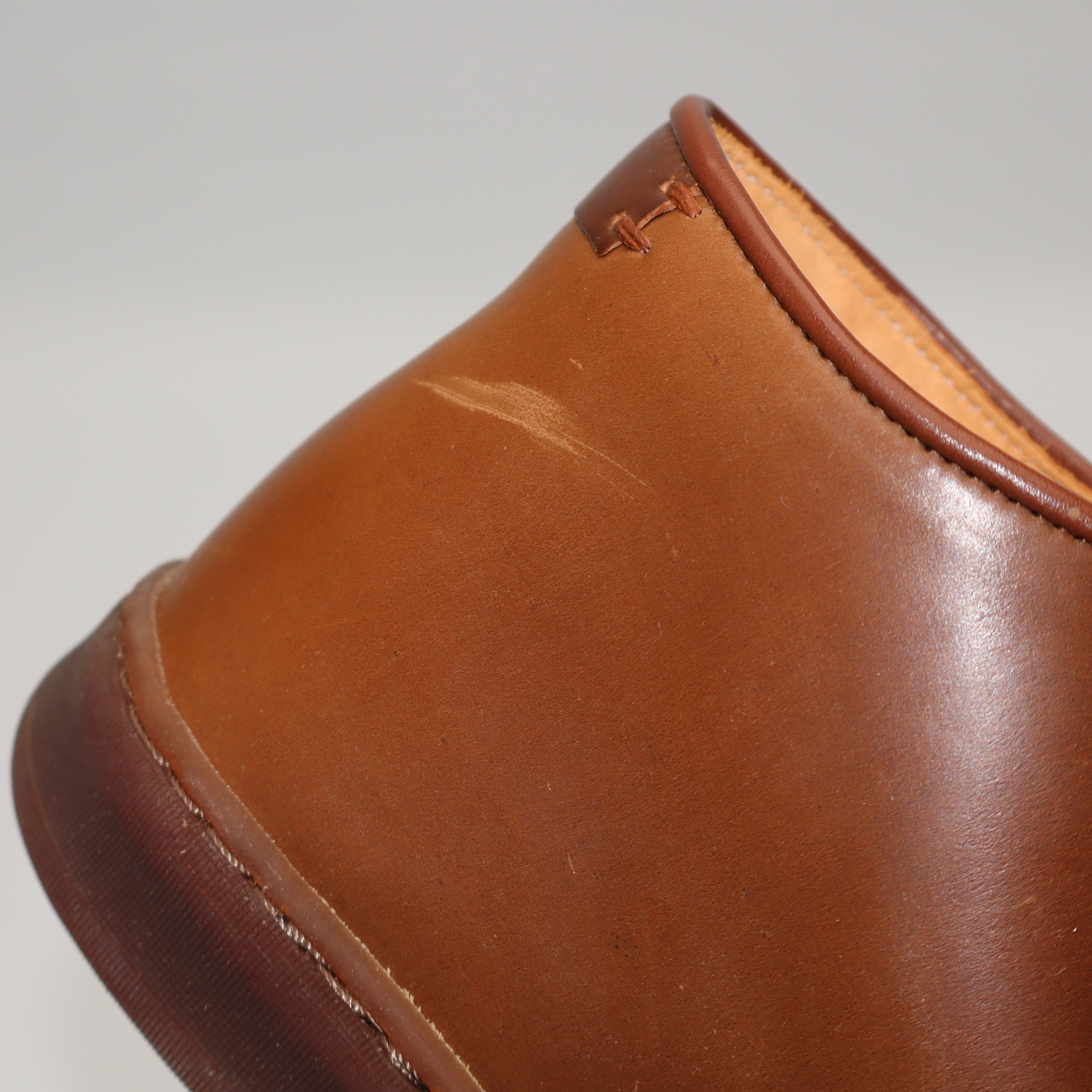 Everdon Wholecut Mid - Horween Bourbon Shell Cordovan - SRE 5