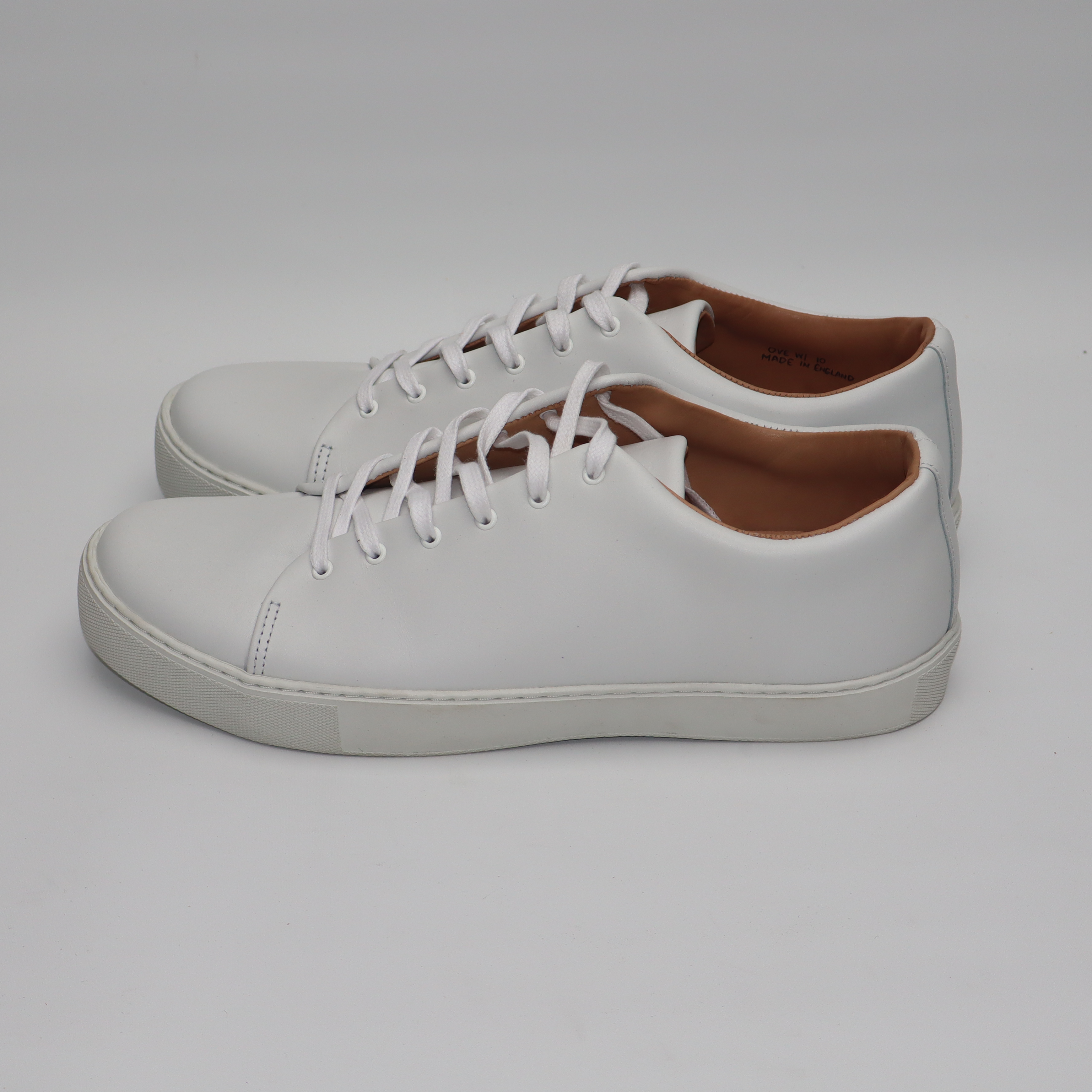 Overstone Derby - All White Calf - SRE 78