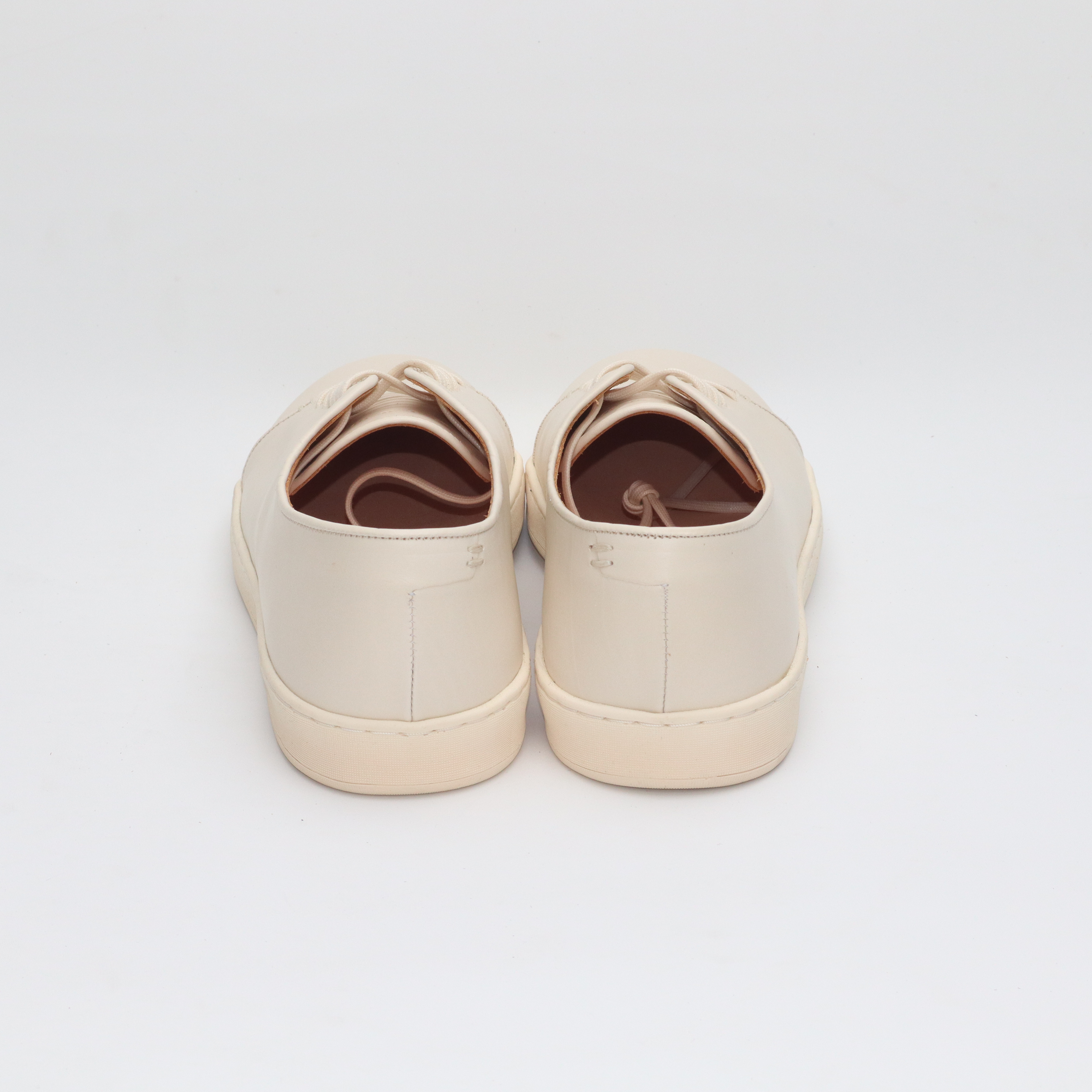 Harlestone Derby - Off White Veg Tan Calf - SRE2 8