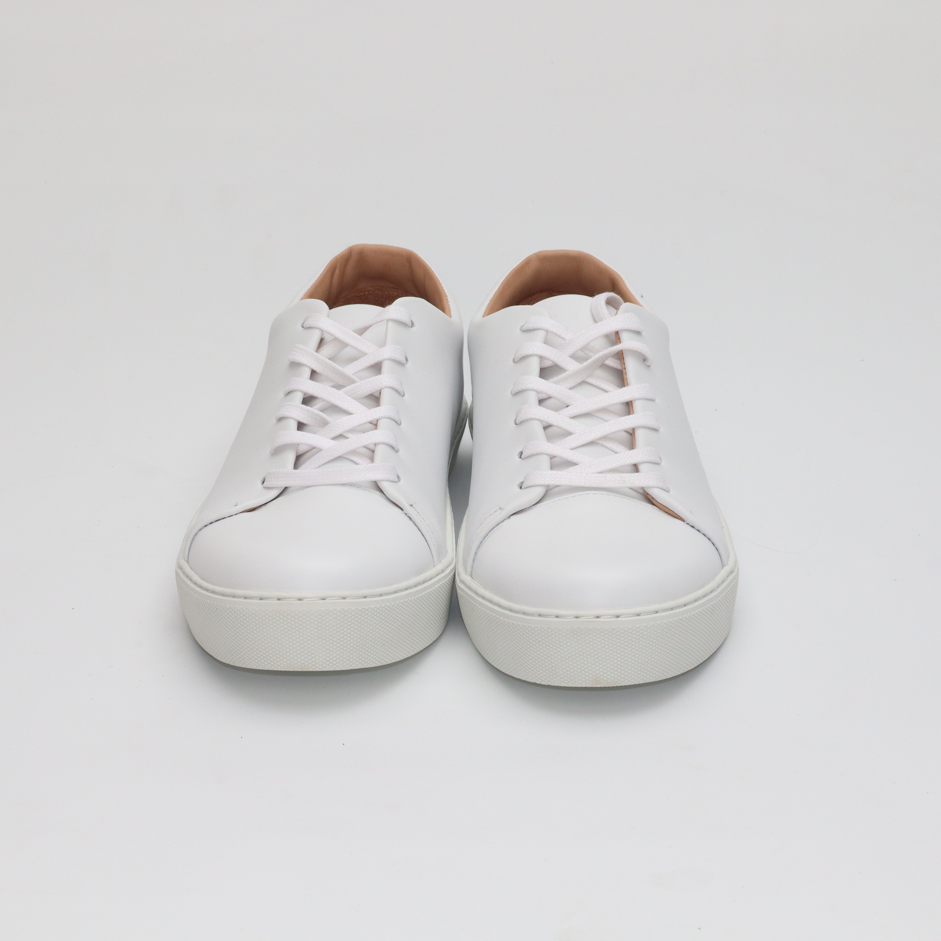 Abington Toe Cap - All White Calf - SRE2 1