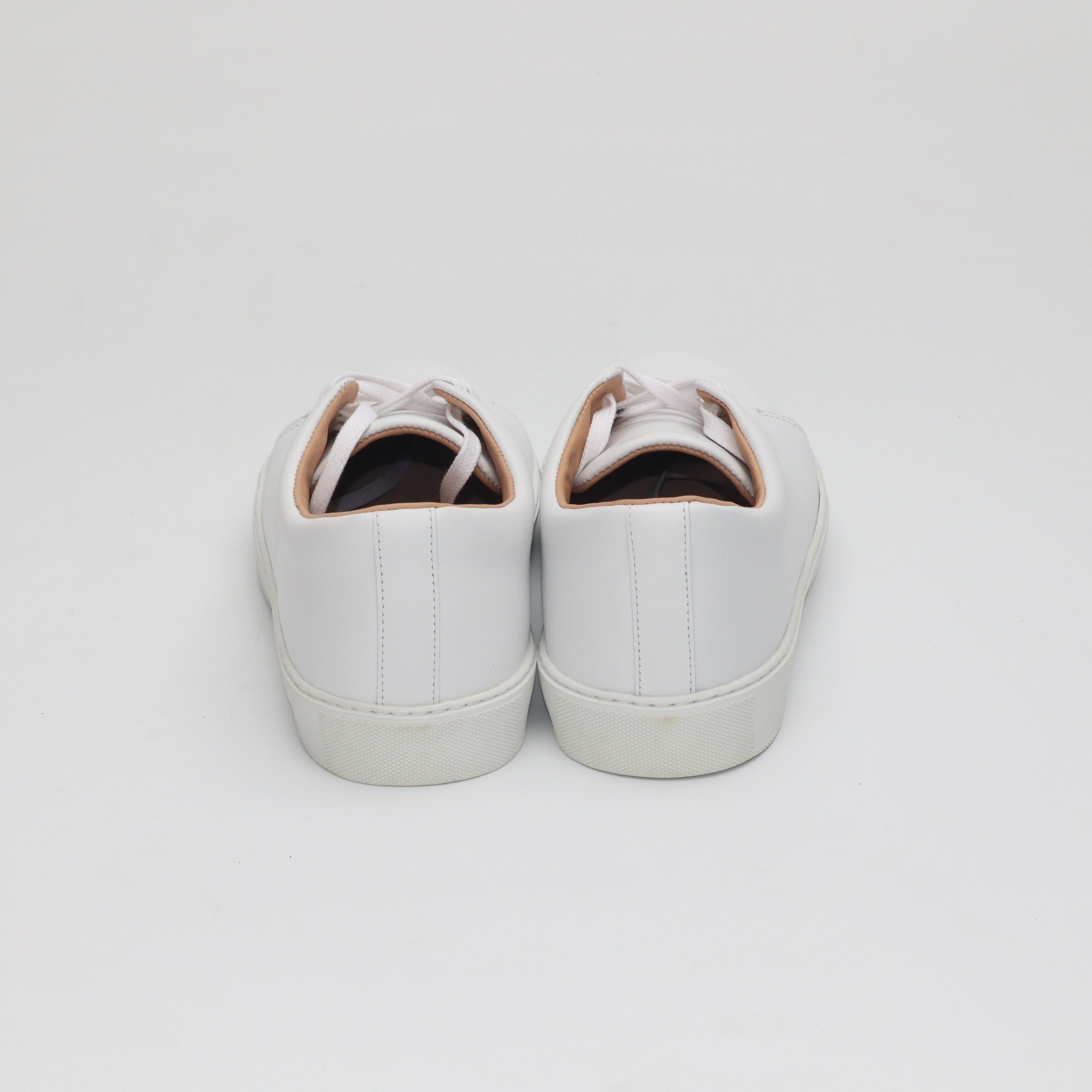 Abington Toe Cap - All White Calf - SRE2 1