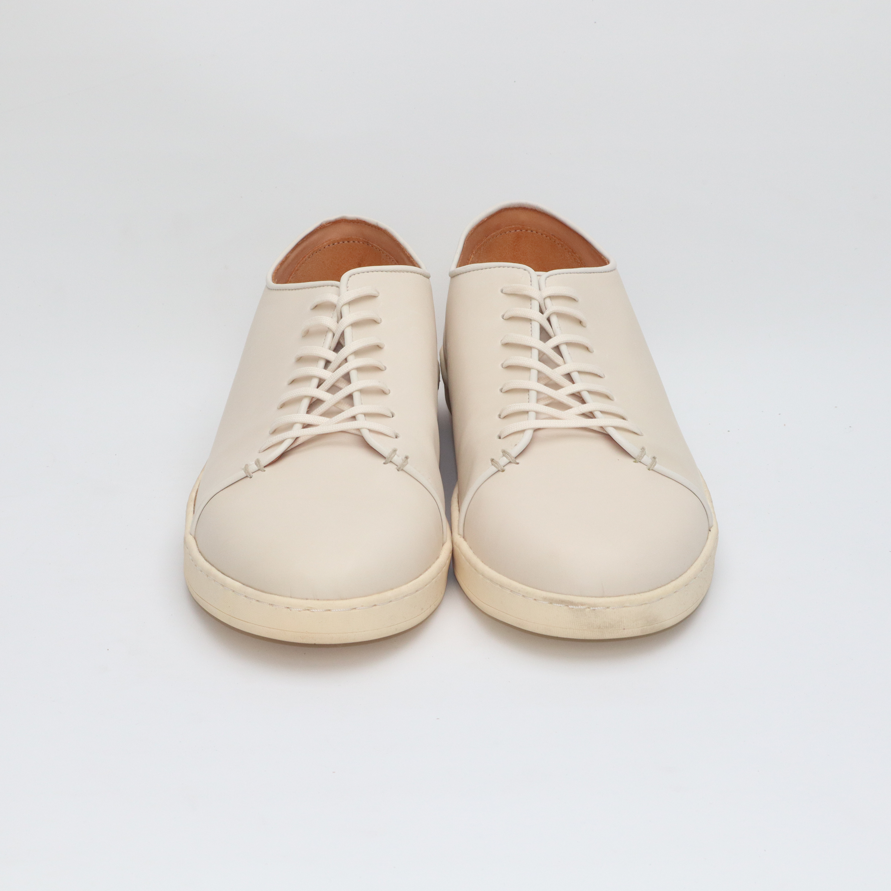Harlestone Derby - Off White Veg Tan Calf - SRE2 10