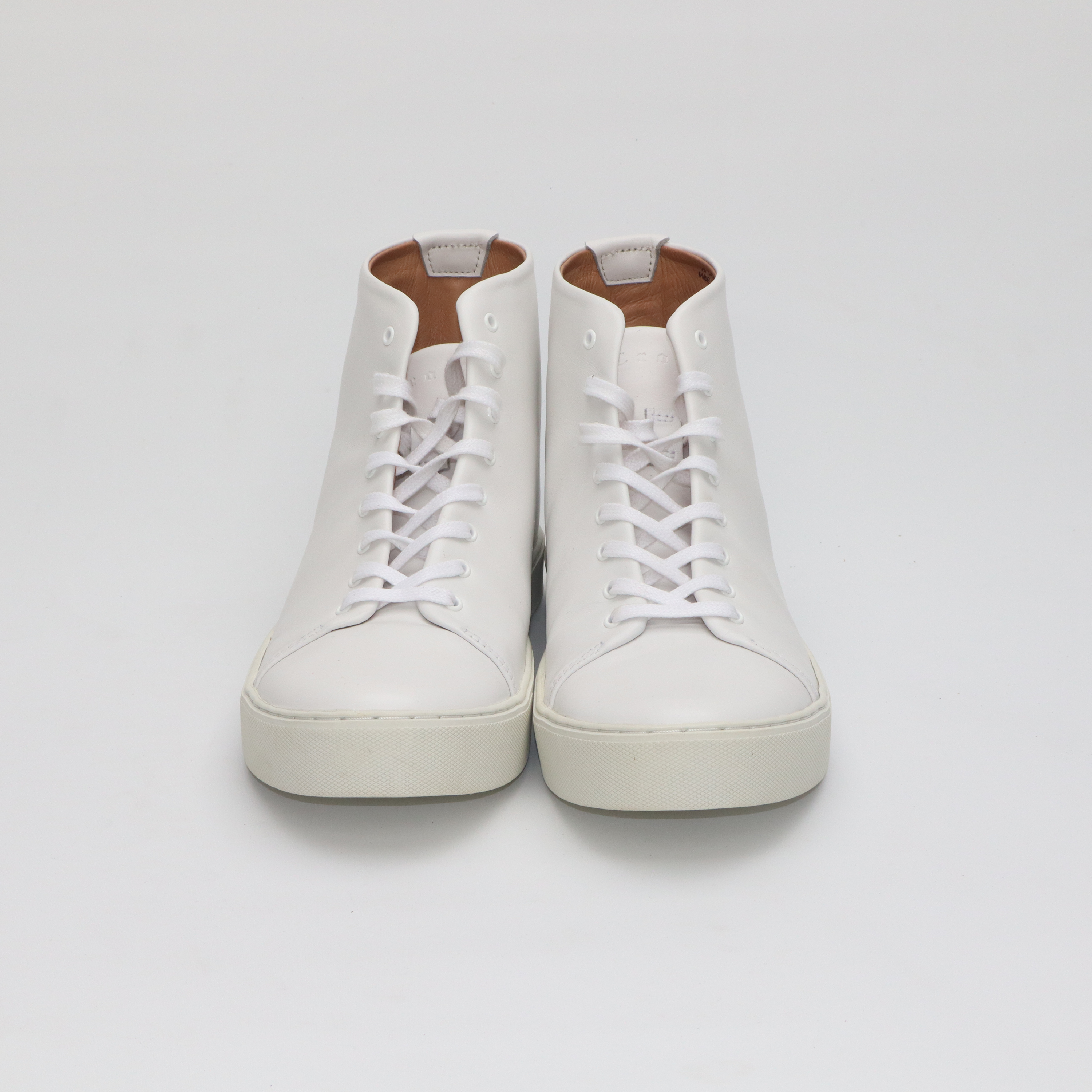 Overstone Hi Derby - All White Calf  - SRE2 16