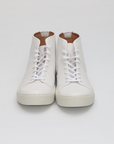 Overstone Hi Derby - All White Calf  - SRE2 16