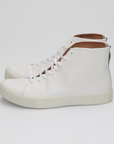 Overstone Hi Derby - All White Calf  - SRE2 16