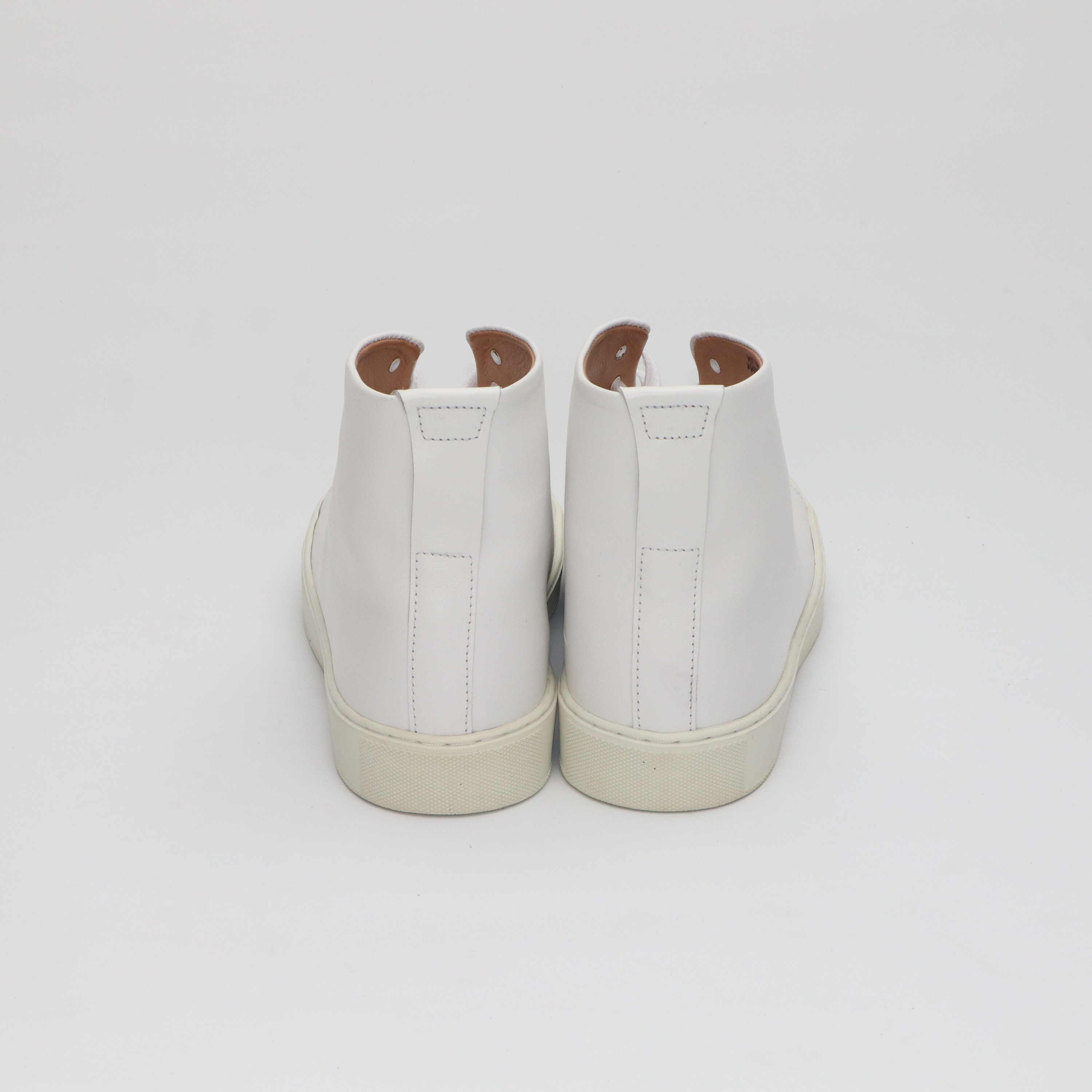 Overstone Hi Derby - All White Calf  - SRE2 16