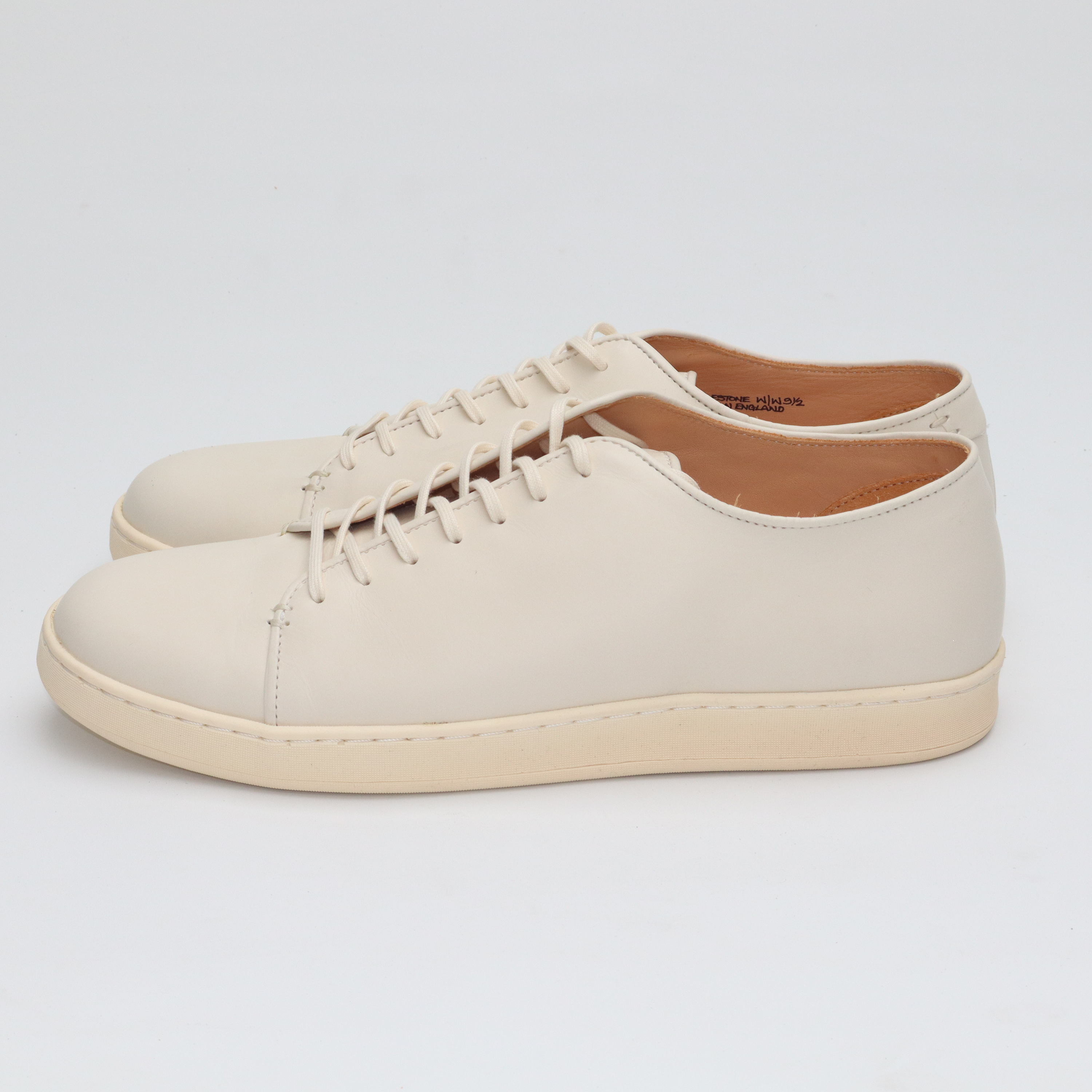 Harlestone Derby - Off White Veg Tan Calf - SRE2 27