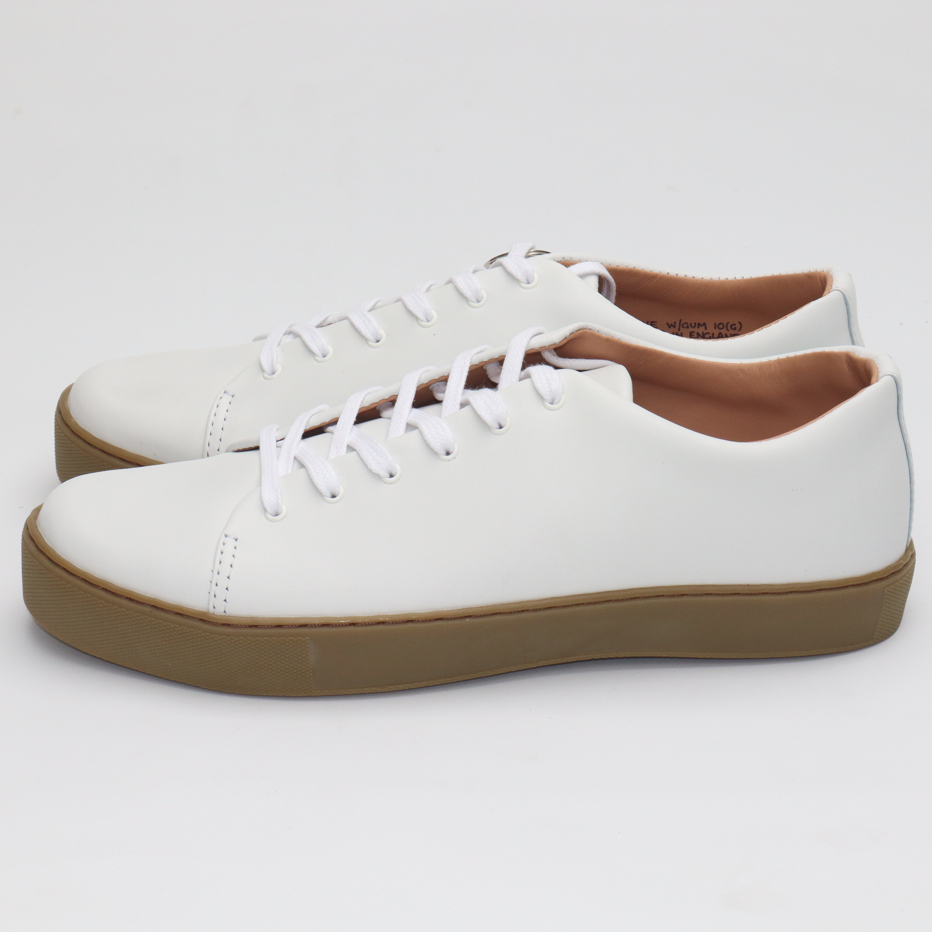 Overstone Derby - All White Calf - SRE2 31