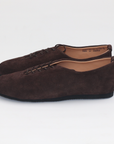 Regent Wholecut Shoe - Brown Janus Calf Suede - SRE2 33