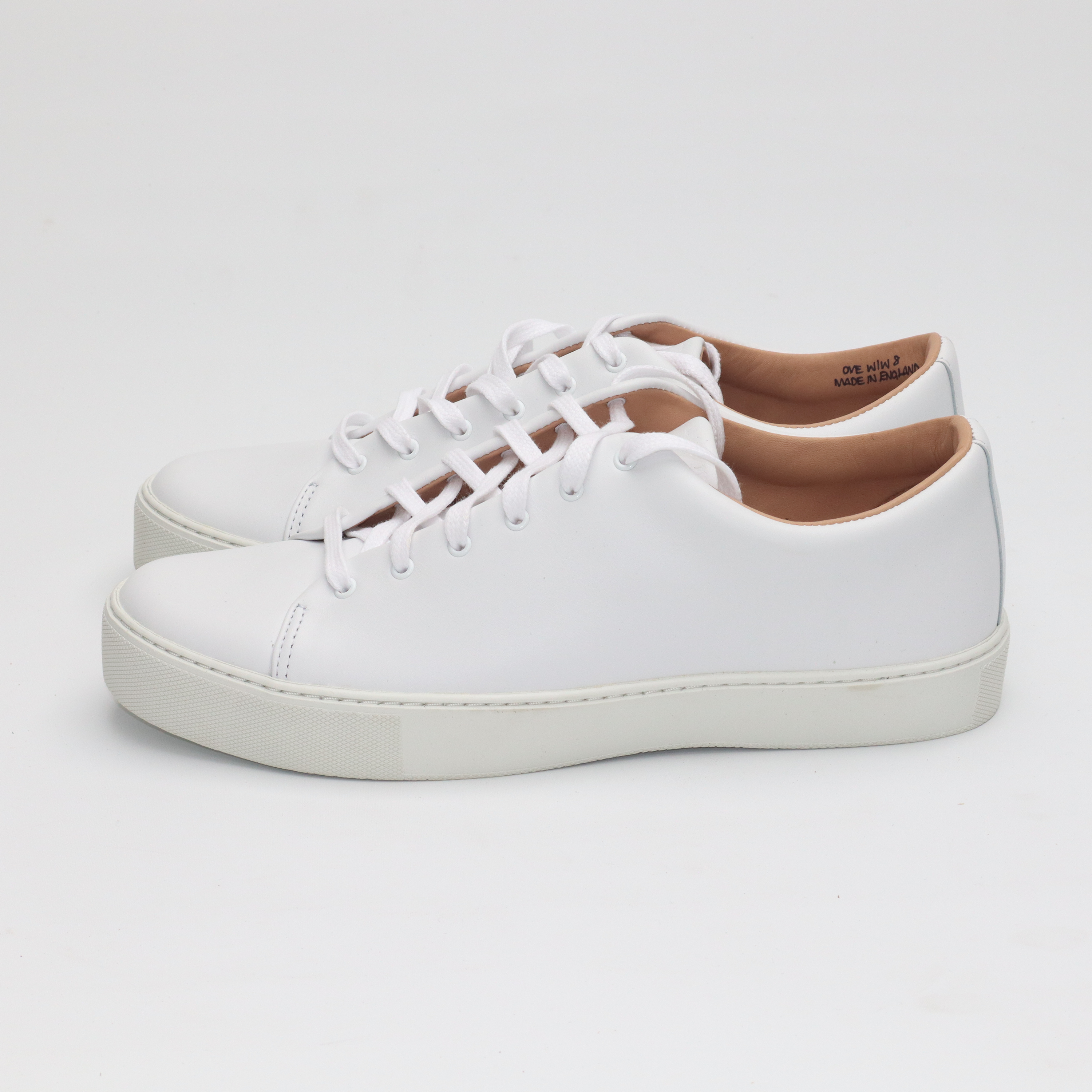 Overstone Derby - All White Calf - SRE2 78