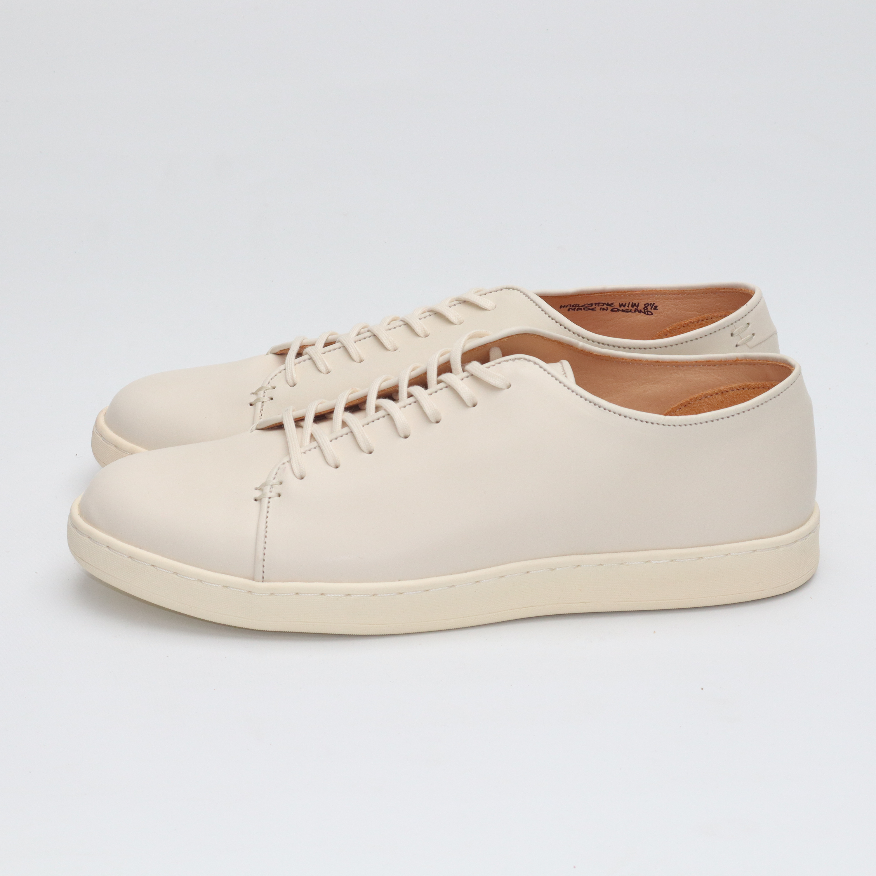 Harlestone Derby - Off White Veg Tan Calf - SRE2 83