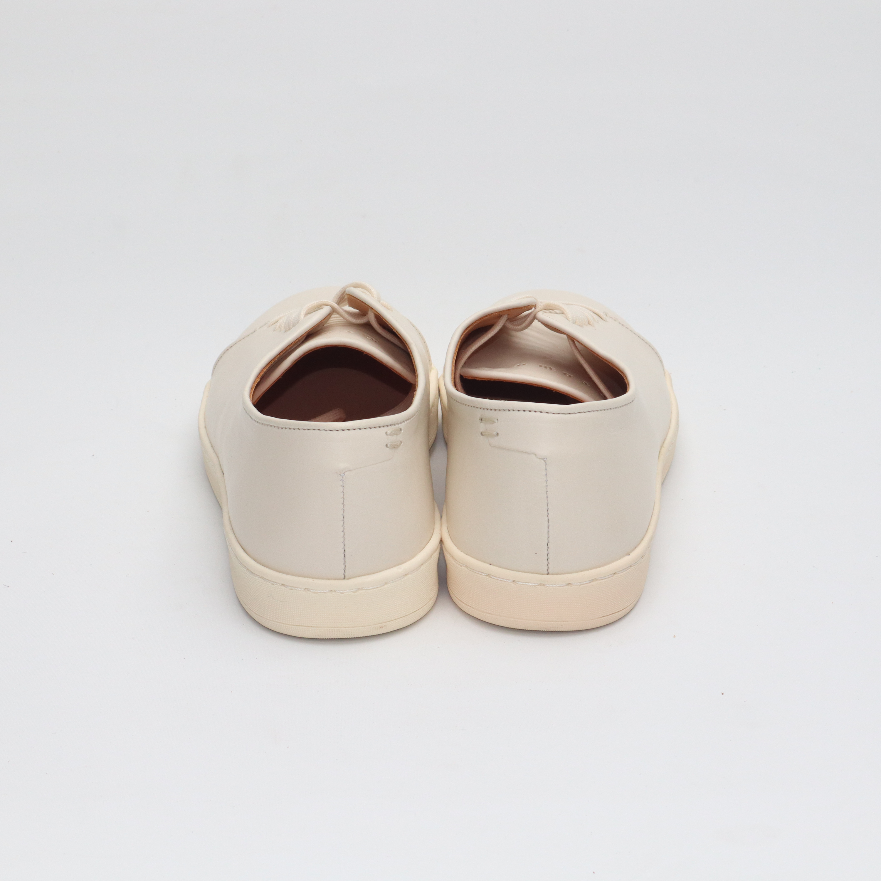Harlestone Derby - Off White Veg Tan Calf - SRE2 83