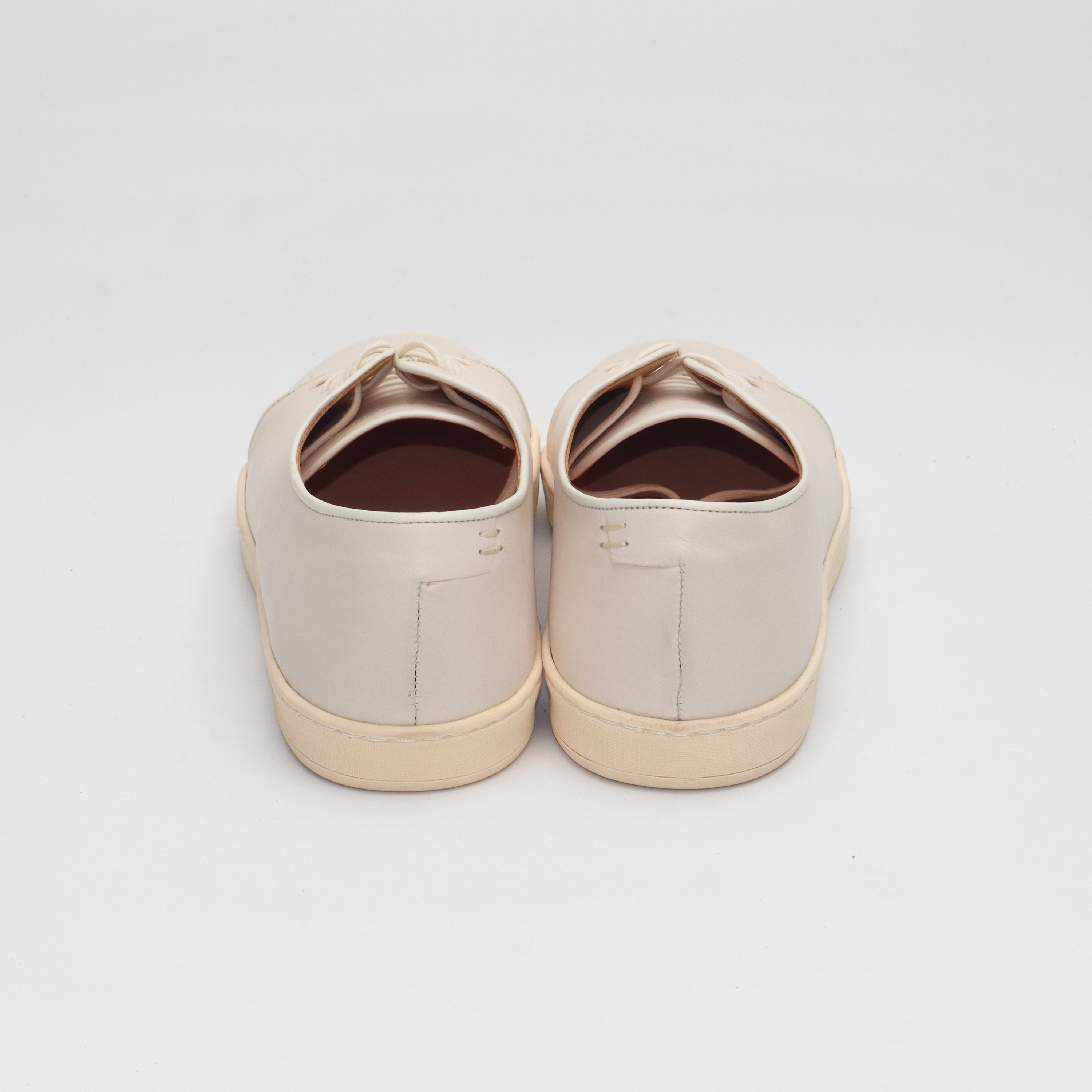 Harlestone Derby - Off White Veg Tan Calf - SRE2 84