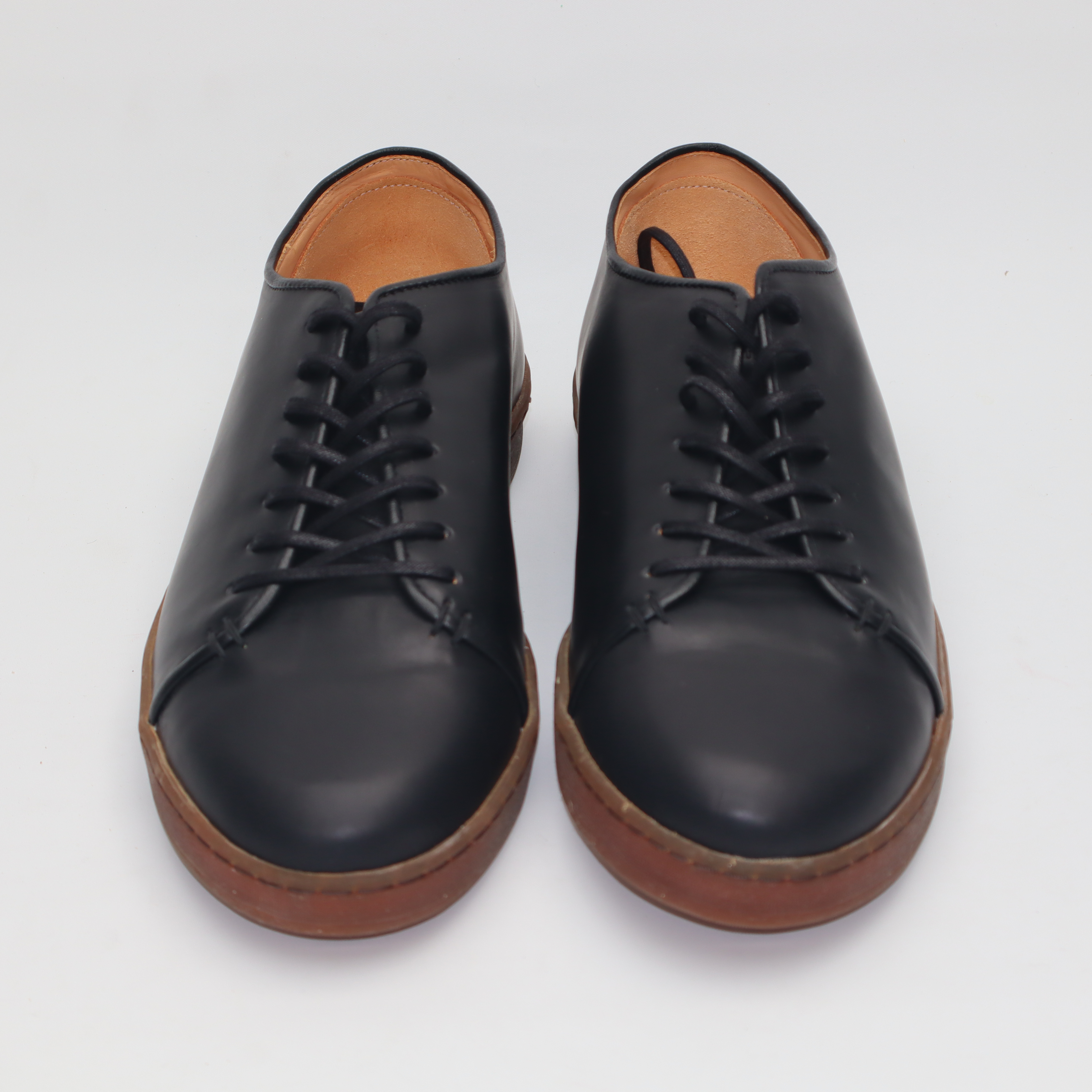 Harlestone Derby - Black Veg Tan Calf - SRE3 11