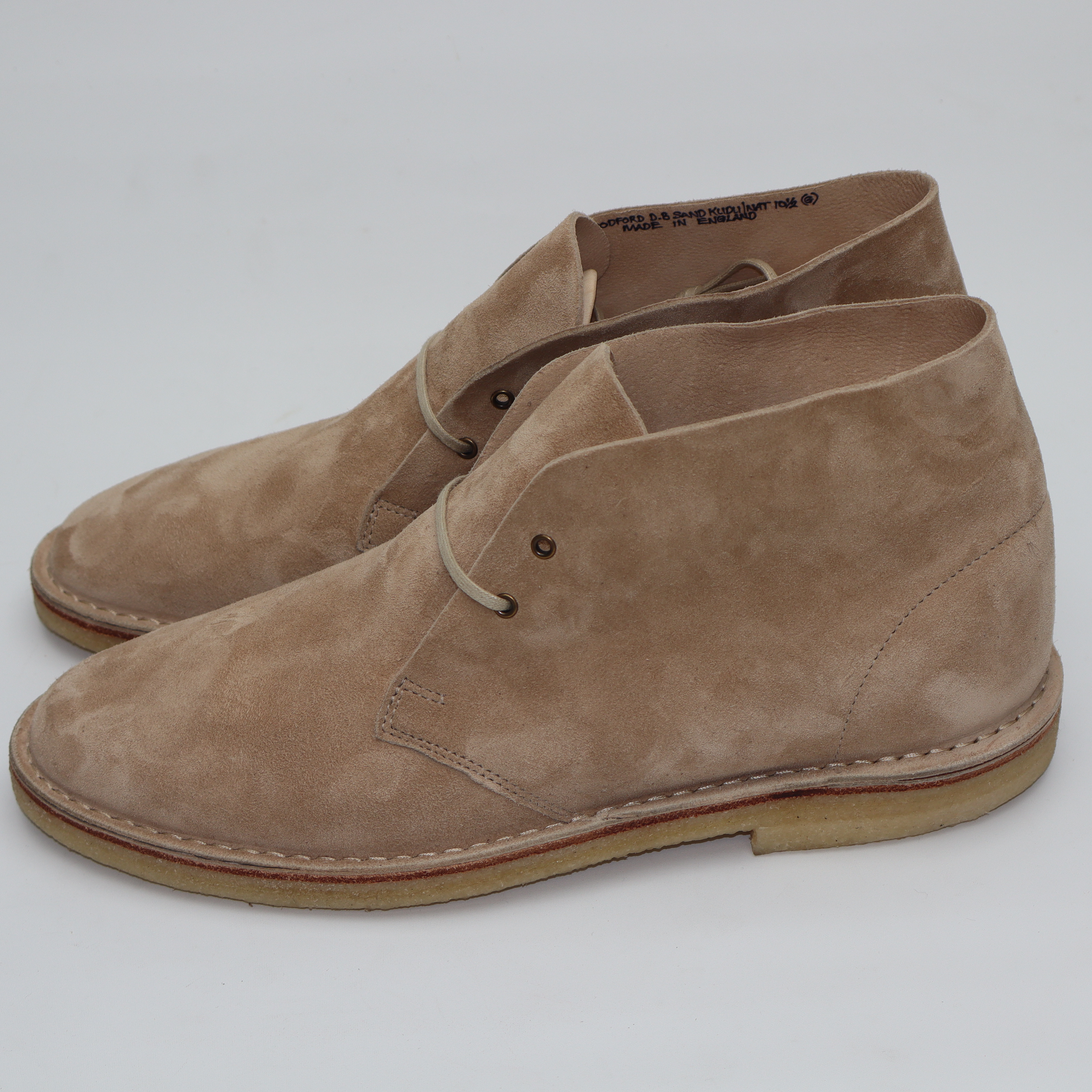 Woodford Desert Boot - Sand Kudu Suede - SRE3 39