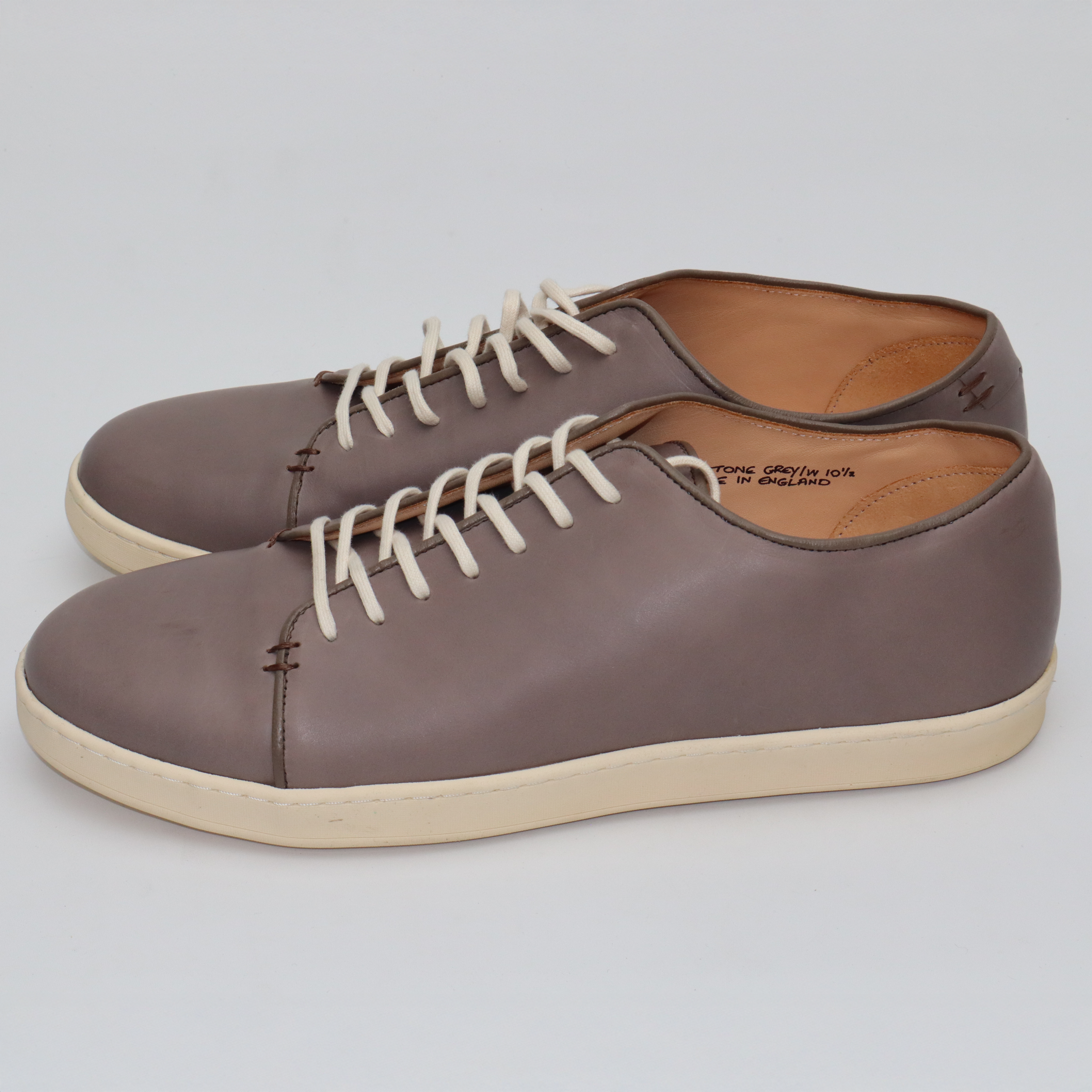 Harlestone Derby - Grey Veg Tan Calf - SRE3 40