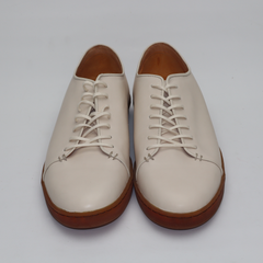 Harlestone Derby - Off White Veg Tan Calf - SRE3 47