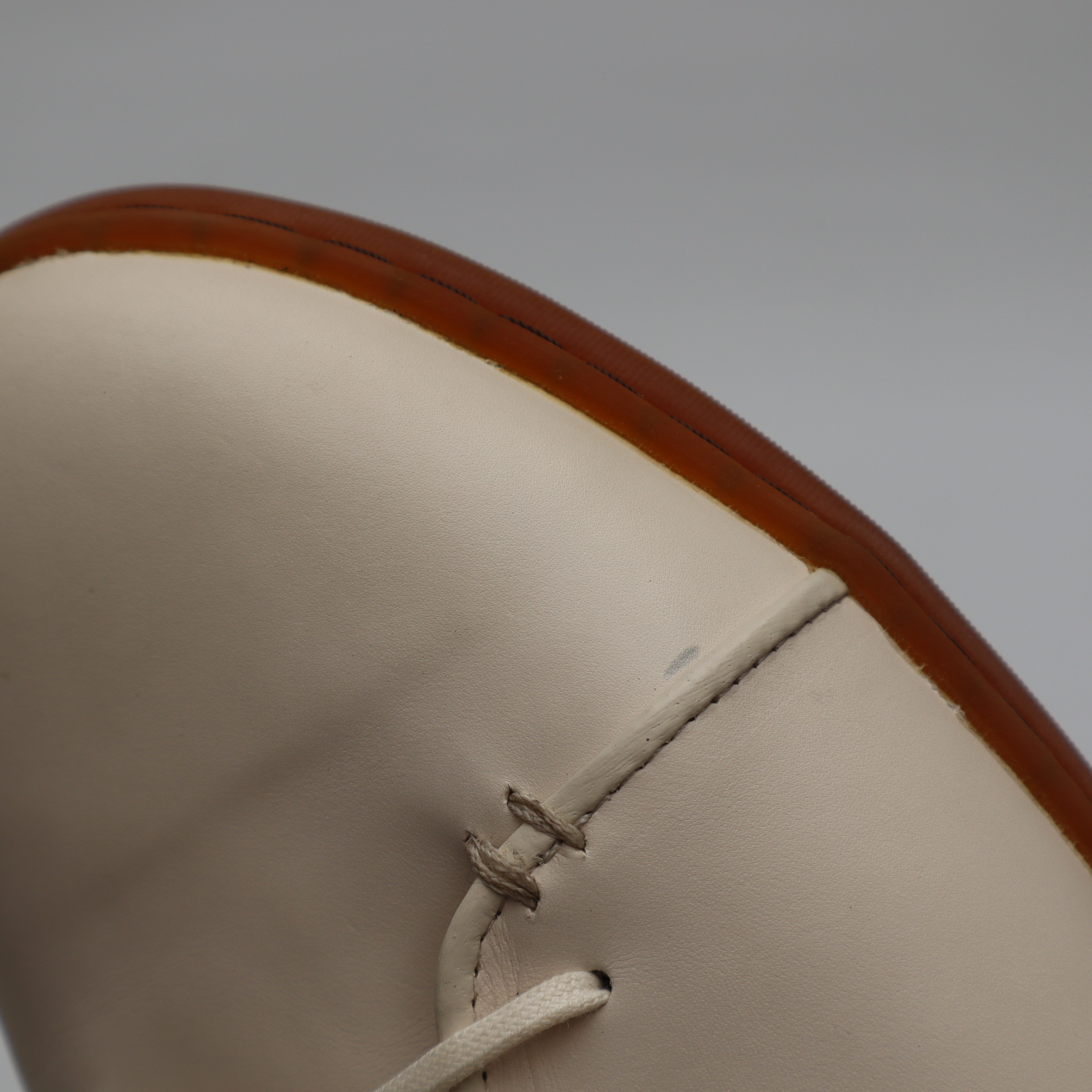 Harlestone Derby - Off White Veg Tan Calf - SRE3 47