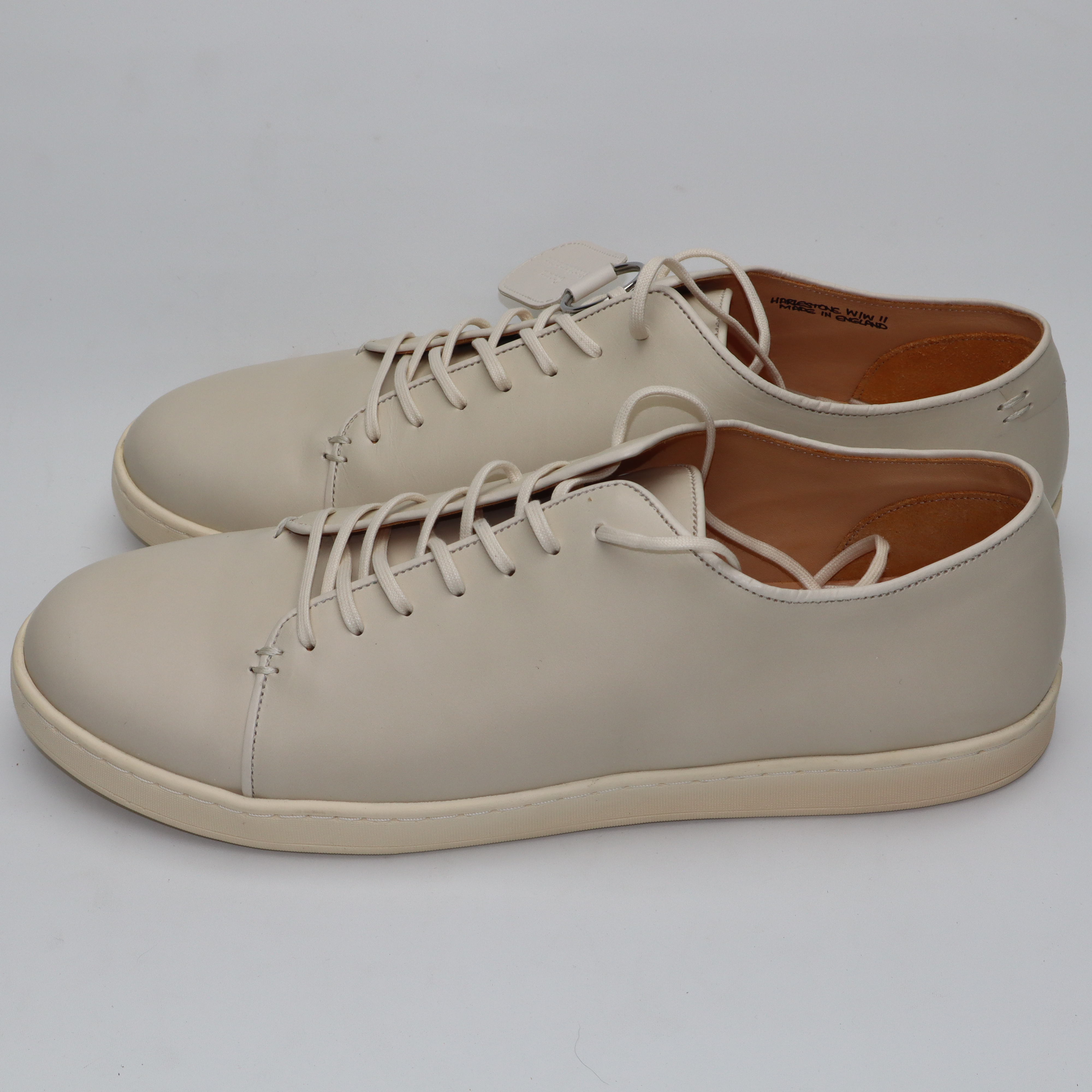 Harlestone Derby - Off White Veg Tan Calf - SRE3 41