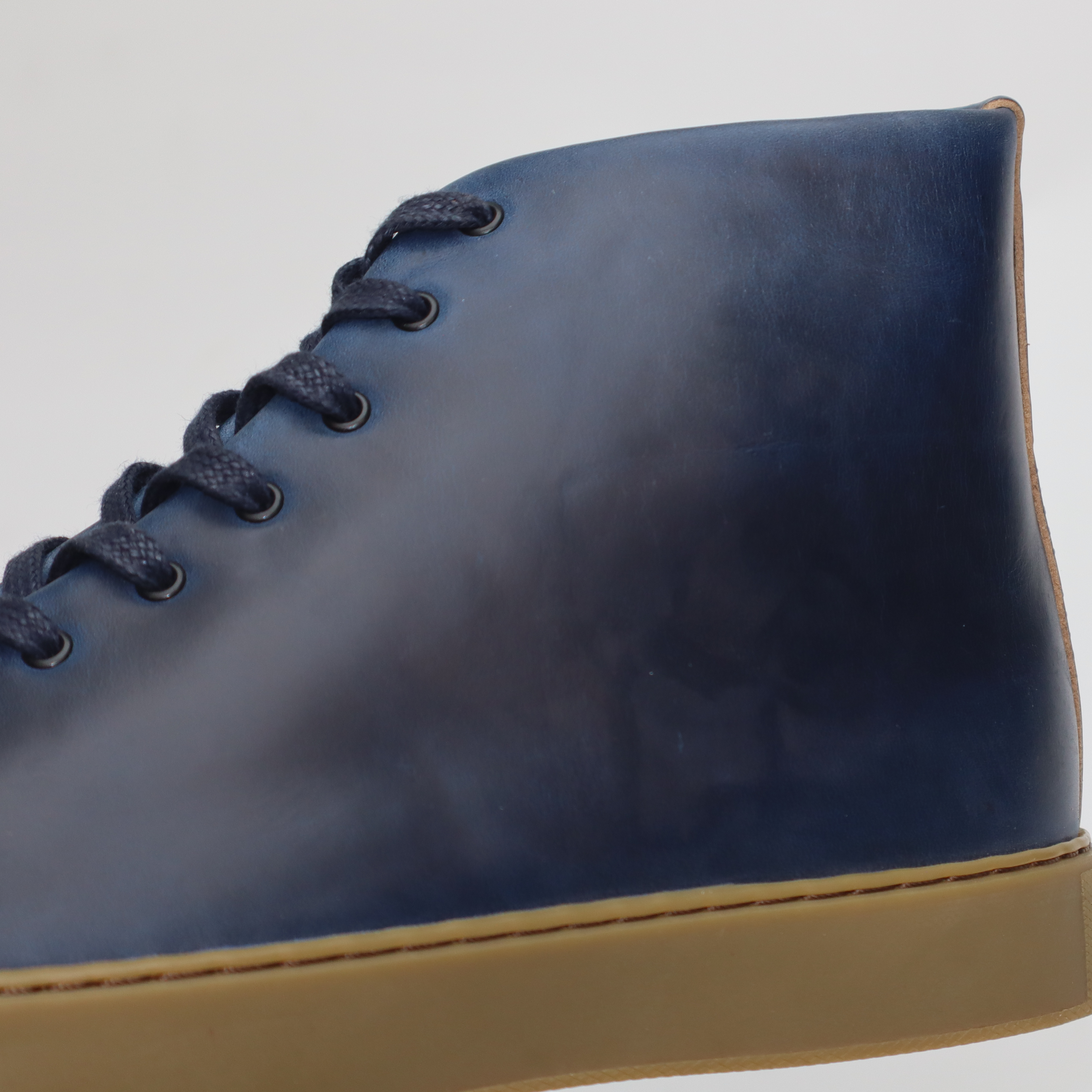 Overstone Hi Derby - Horween Ink Cavalier  - SRE3 22
