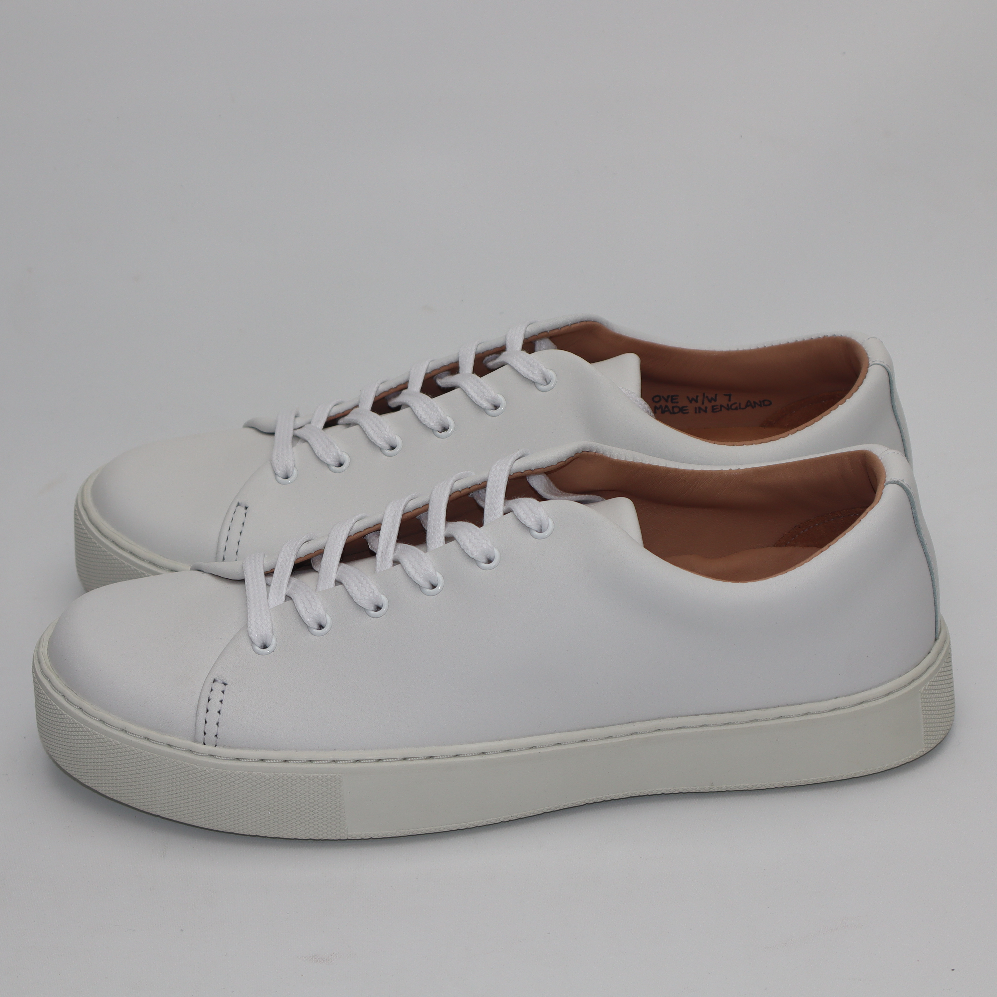 Overstone Derby - All White Calf - SRE3 49