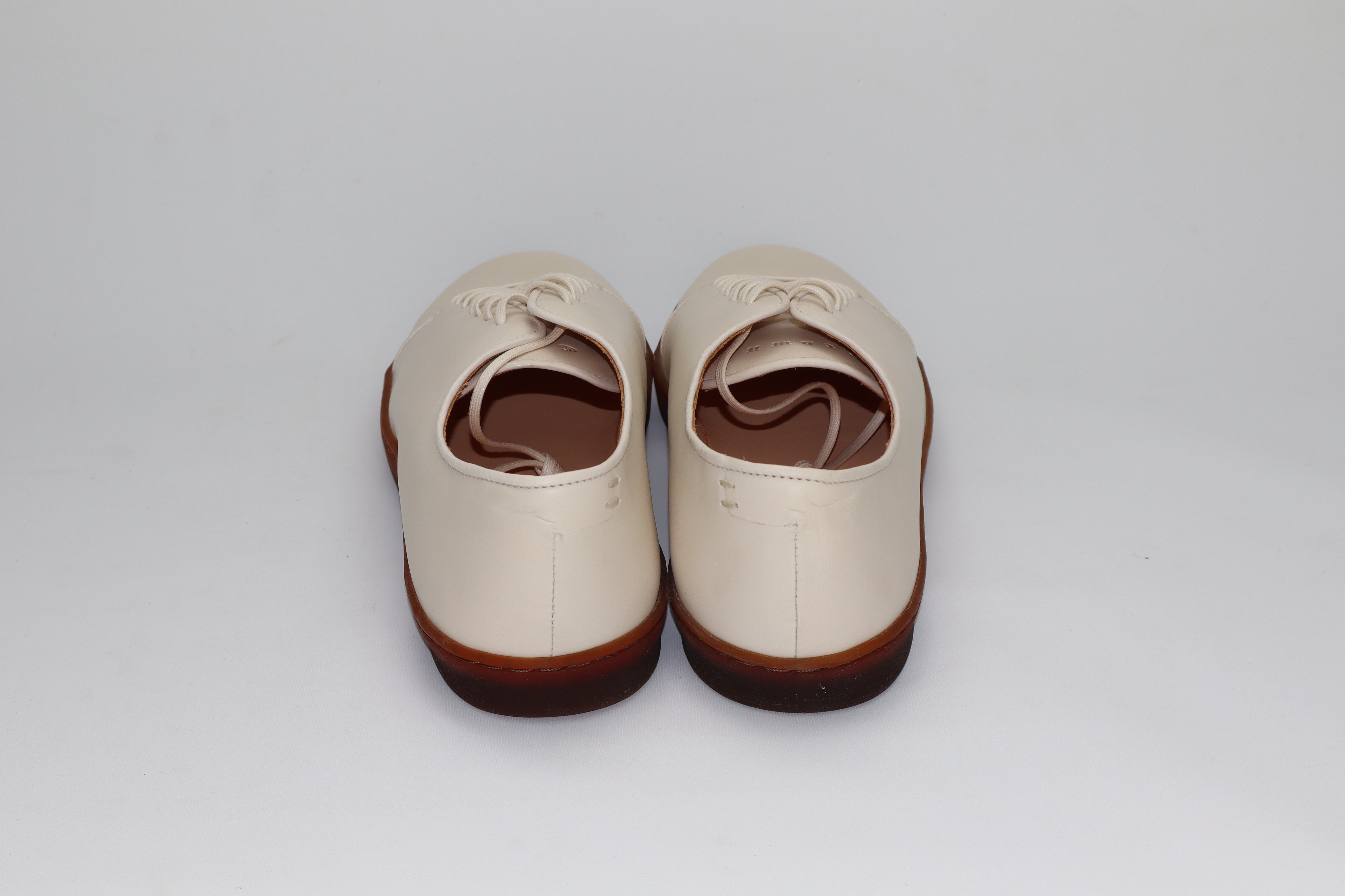 Harlestone Derby - Off White Veg Tan Calf - SRE4 5