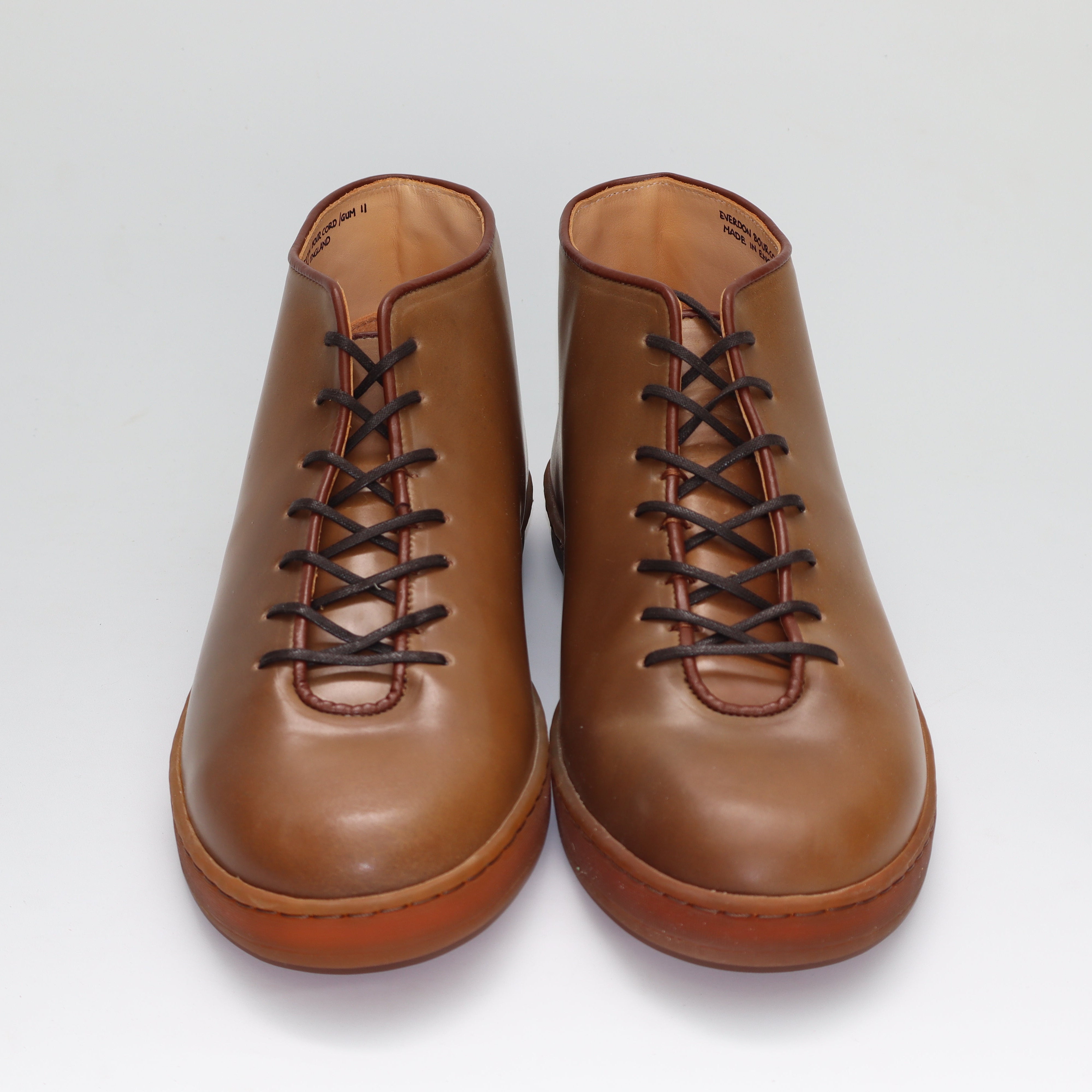Everdon Wholecut Mid - Horween Bourbon Shell Cordovan - SRE4 3