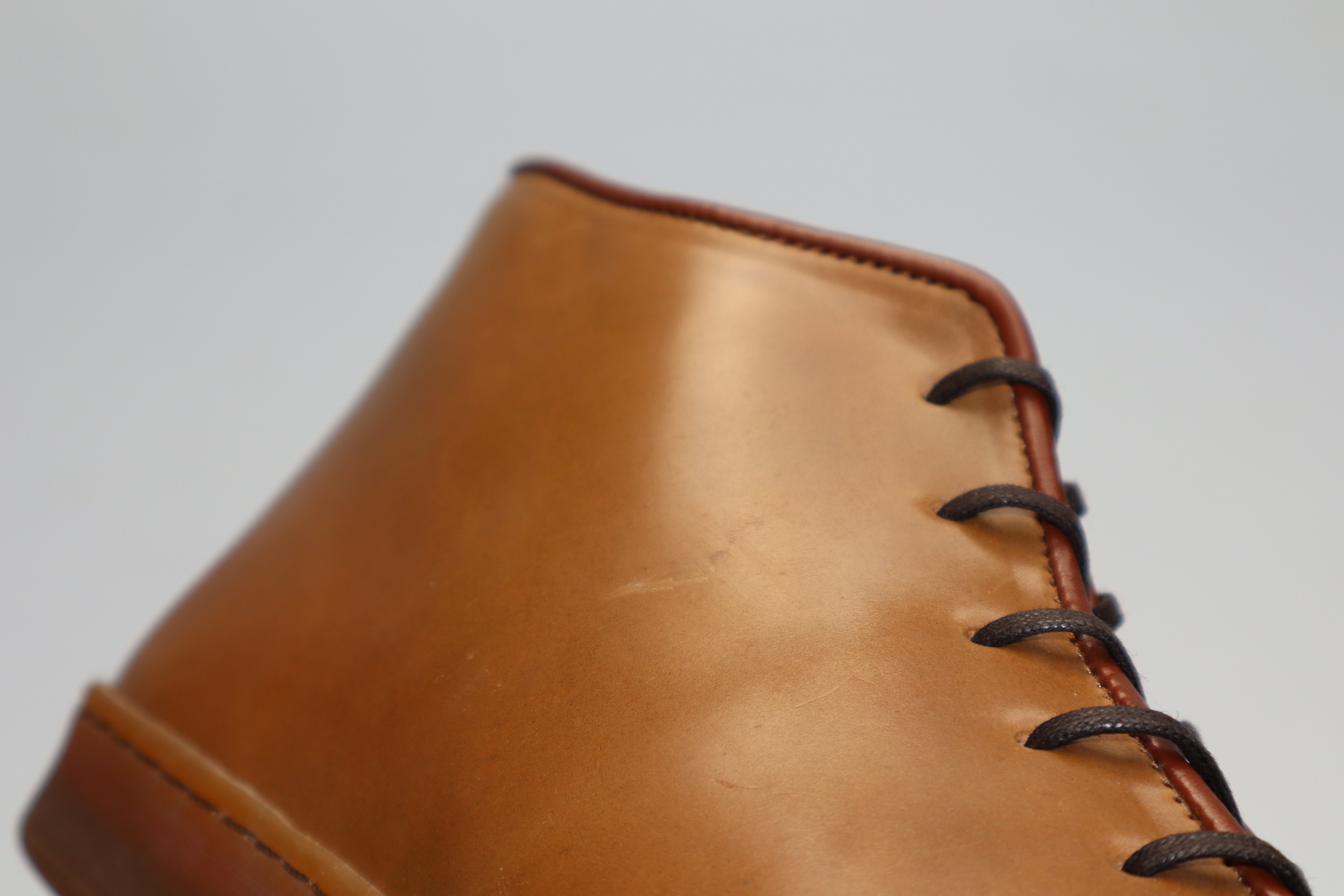 Everdon Wholecut Mid - Horween Bourbon Shell Cordovan - SRE4 3