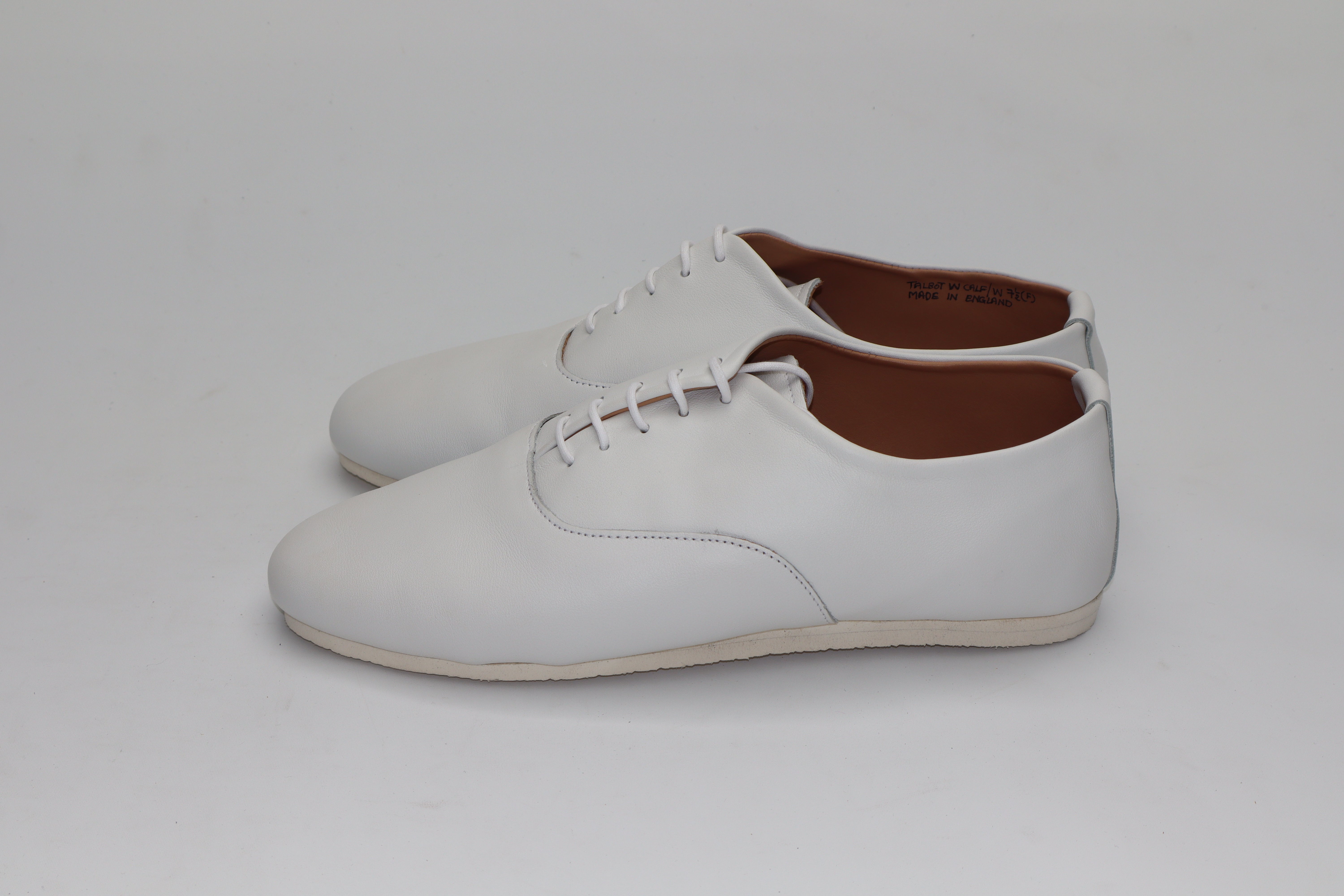 Talbot Oxford Shoe - White Calf - SRE4 20