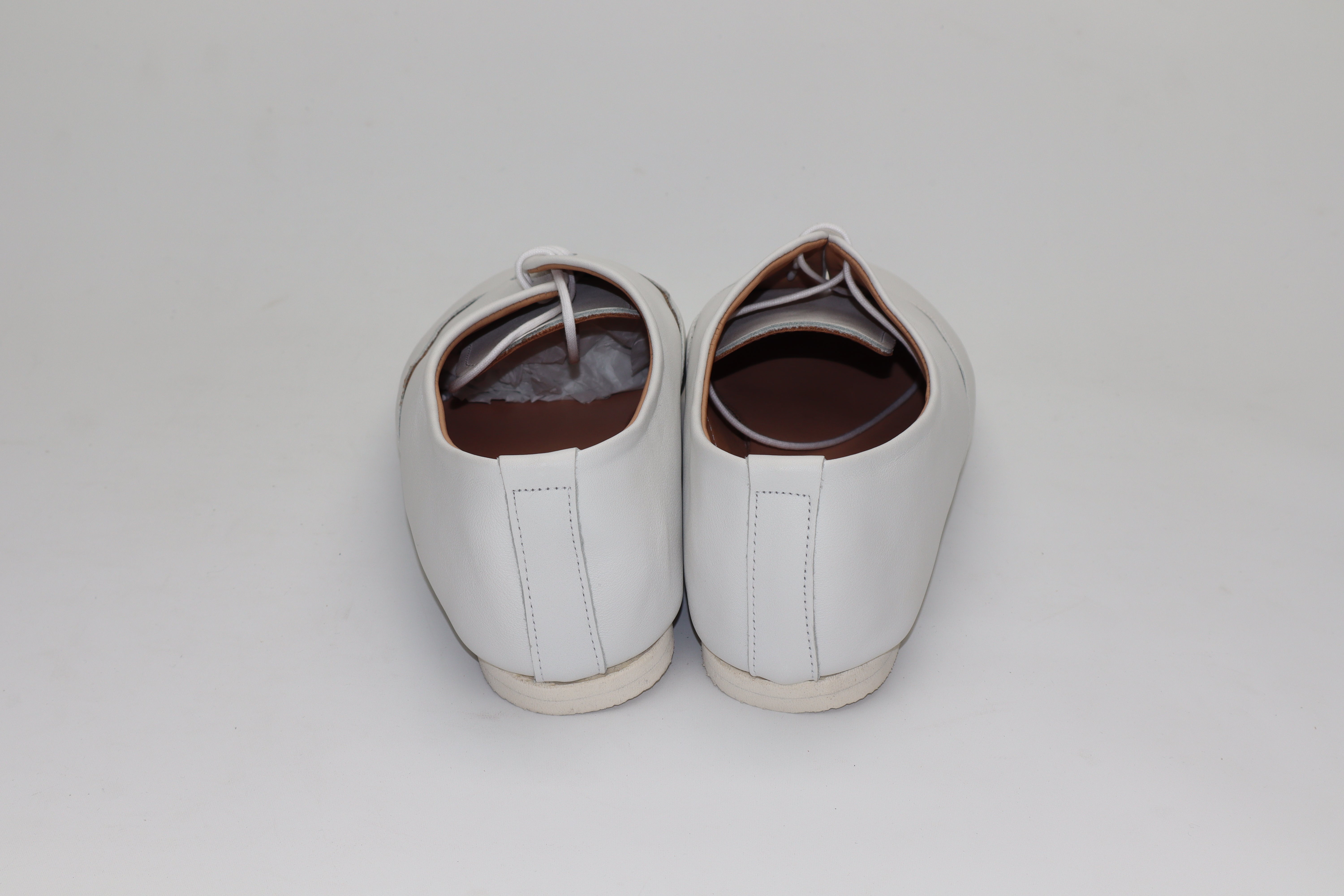 Talbot Oxford Shoe - White Calf - SRE4 20