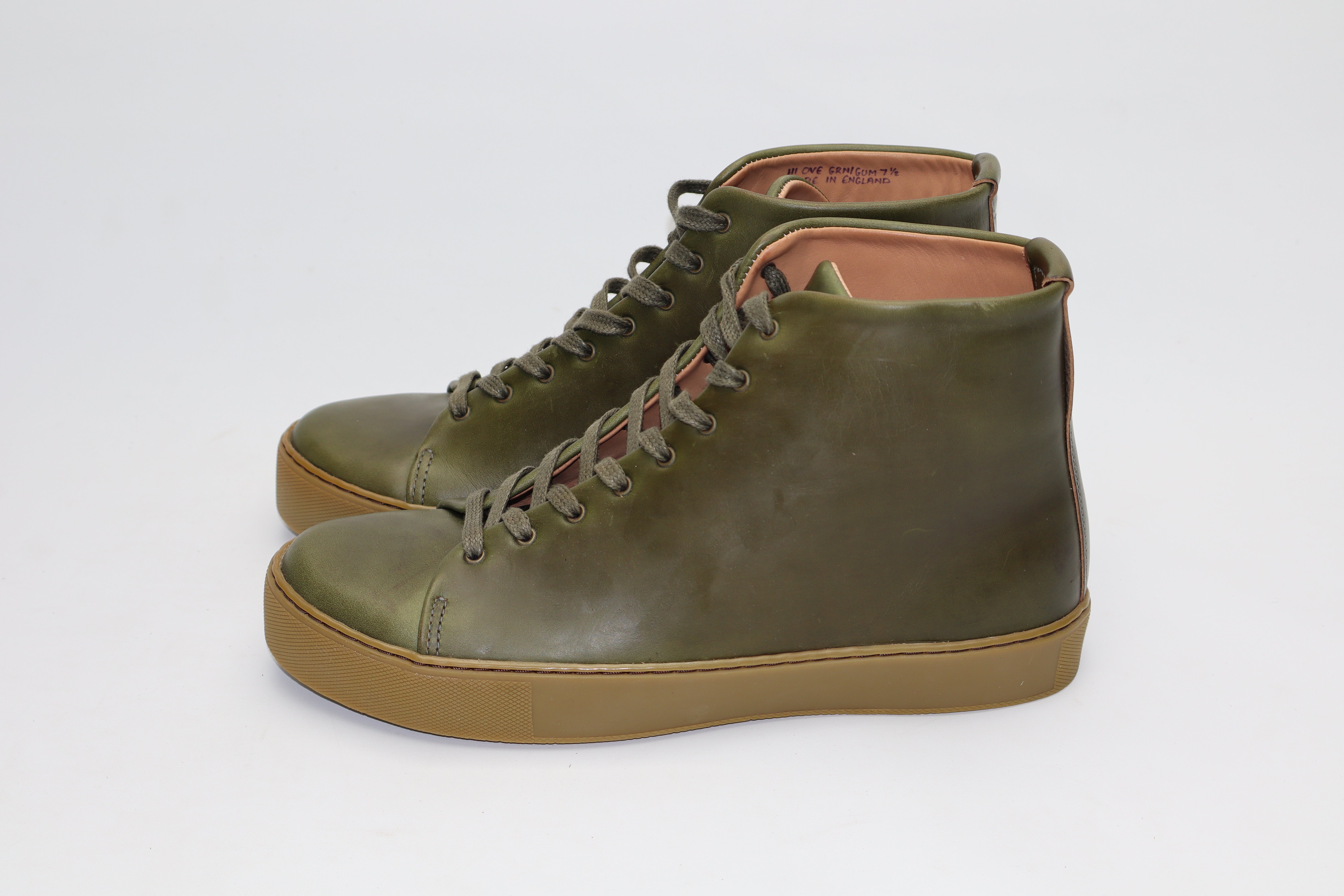 Overstone Hi Derby - Horween Forest Green Chromexcel - SRE4 19