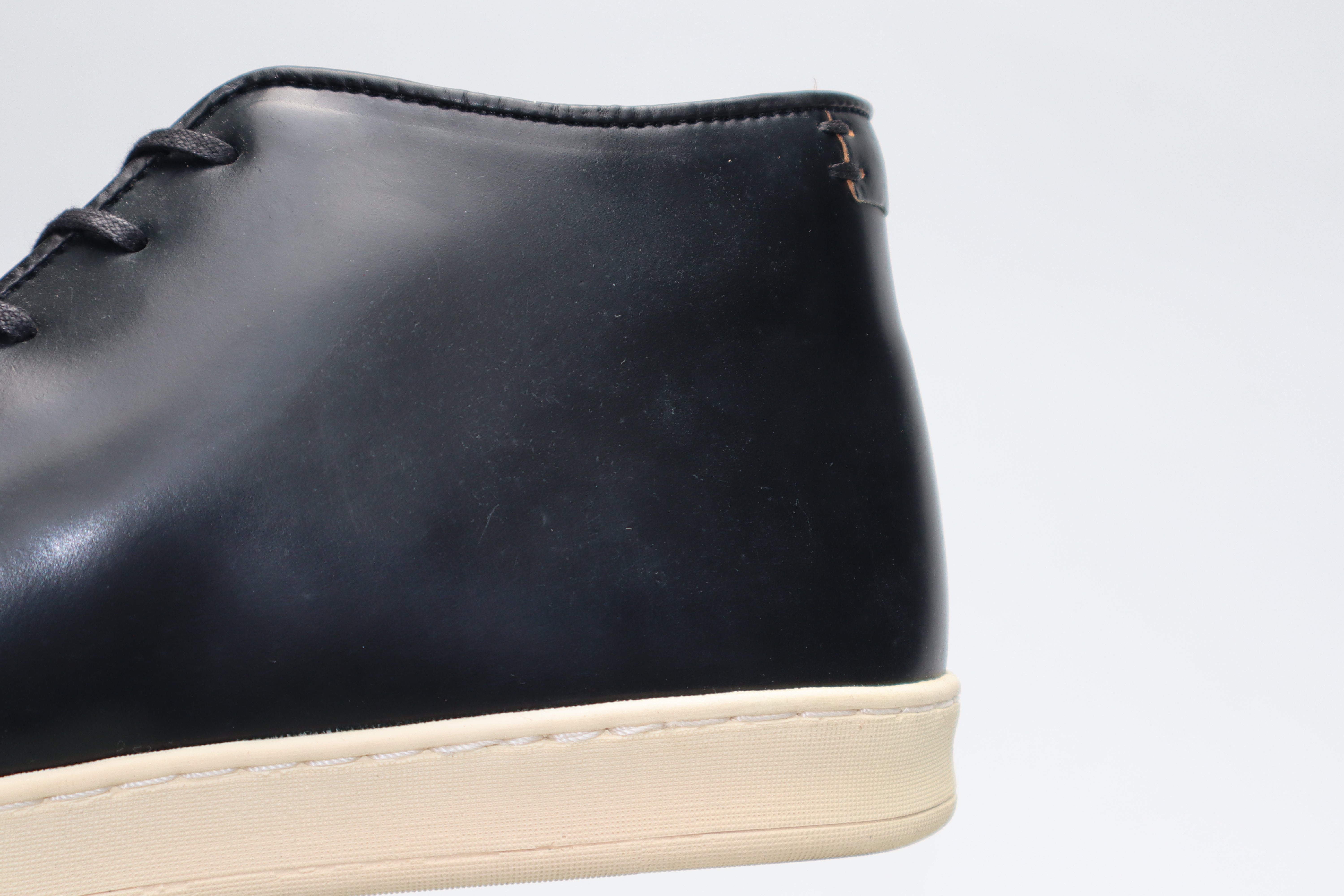 Everdon Wholecut Mid - Horween Black Shell Cordovan - SRE4 16