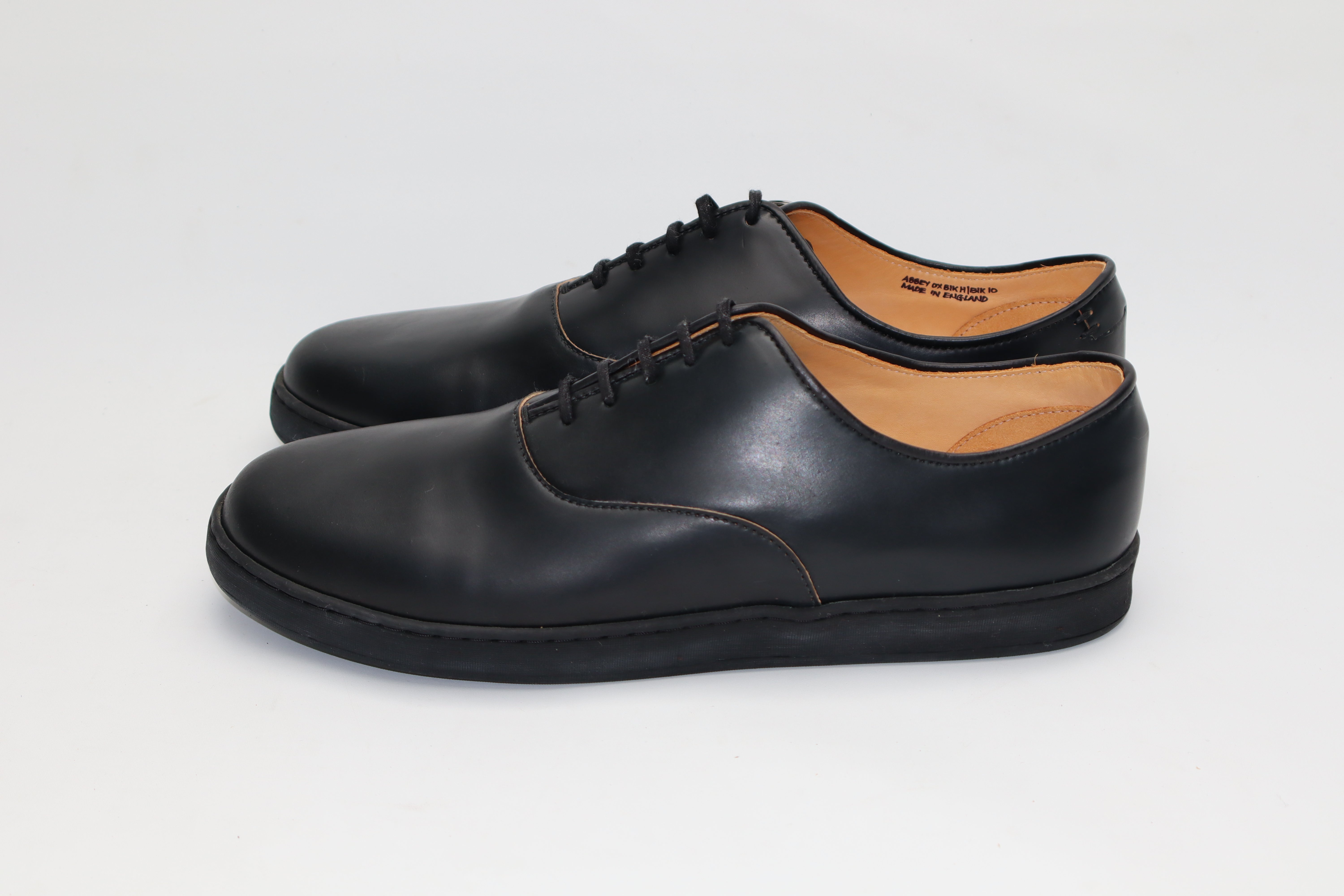 Abbey Oxford - Black Horween Shell Cordovan - SRE4 14