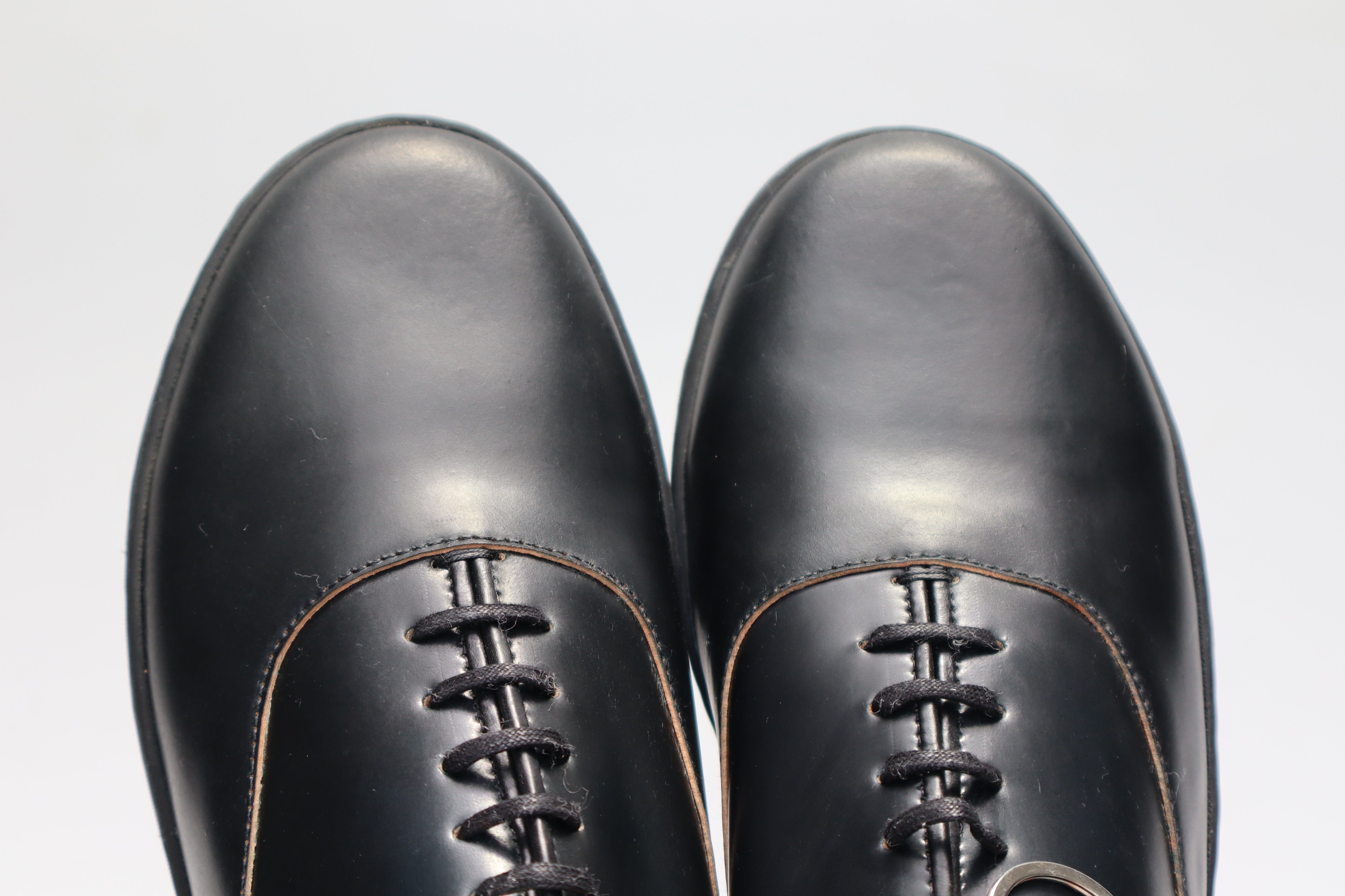 Abbey Oxford - Black Horween Shell Cordovan - SRE4 14