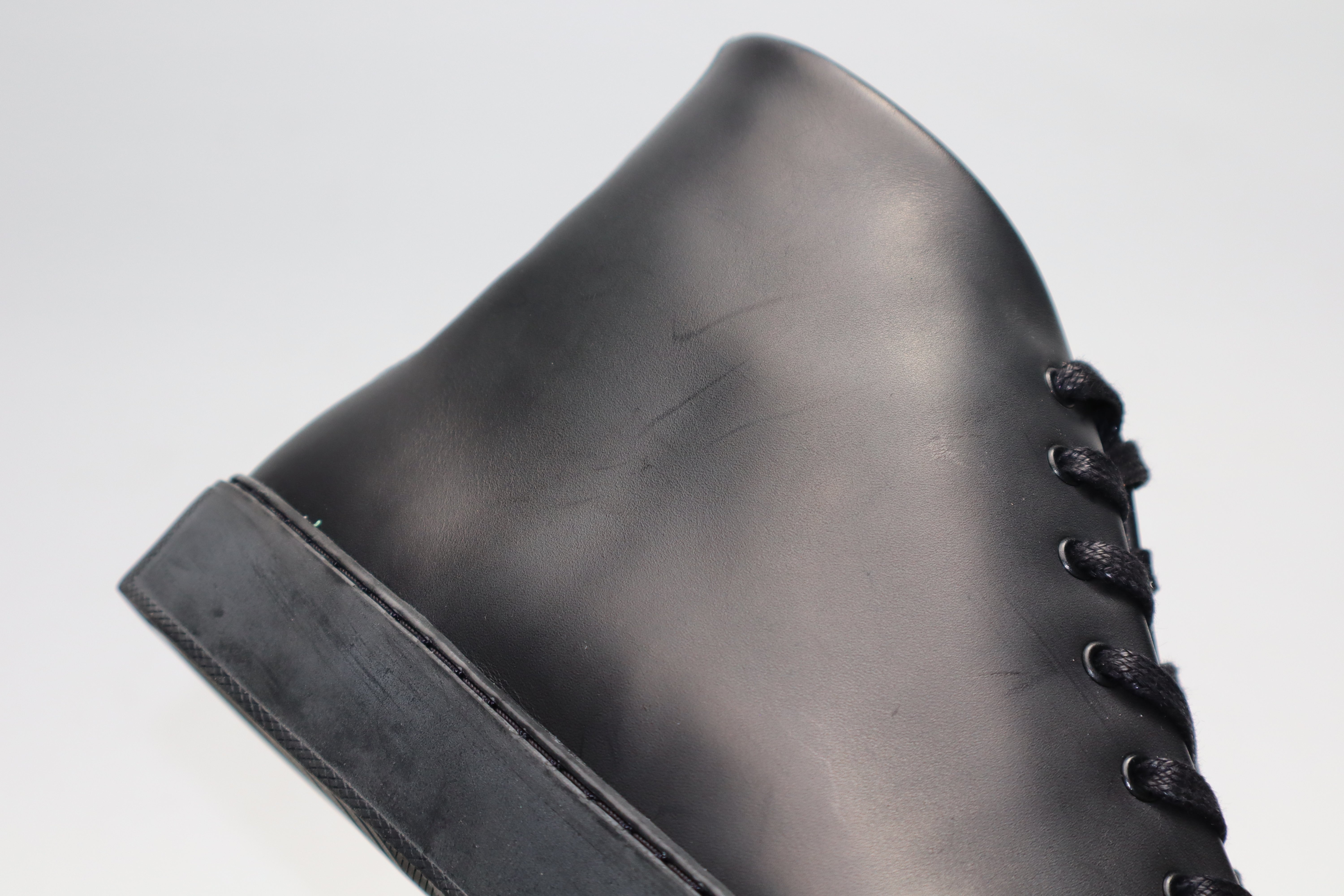 Overstone Hi Derby - Black Calf  - SRE4 11